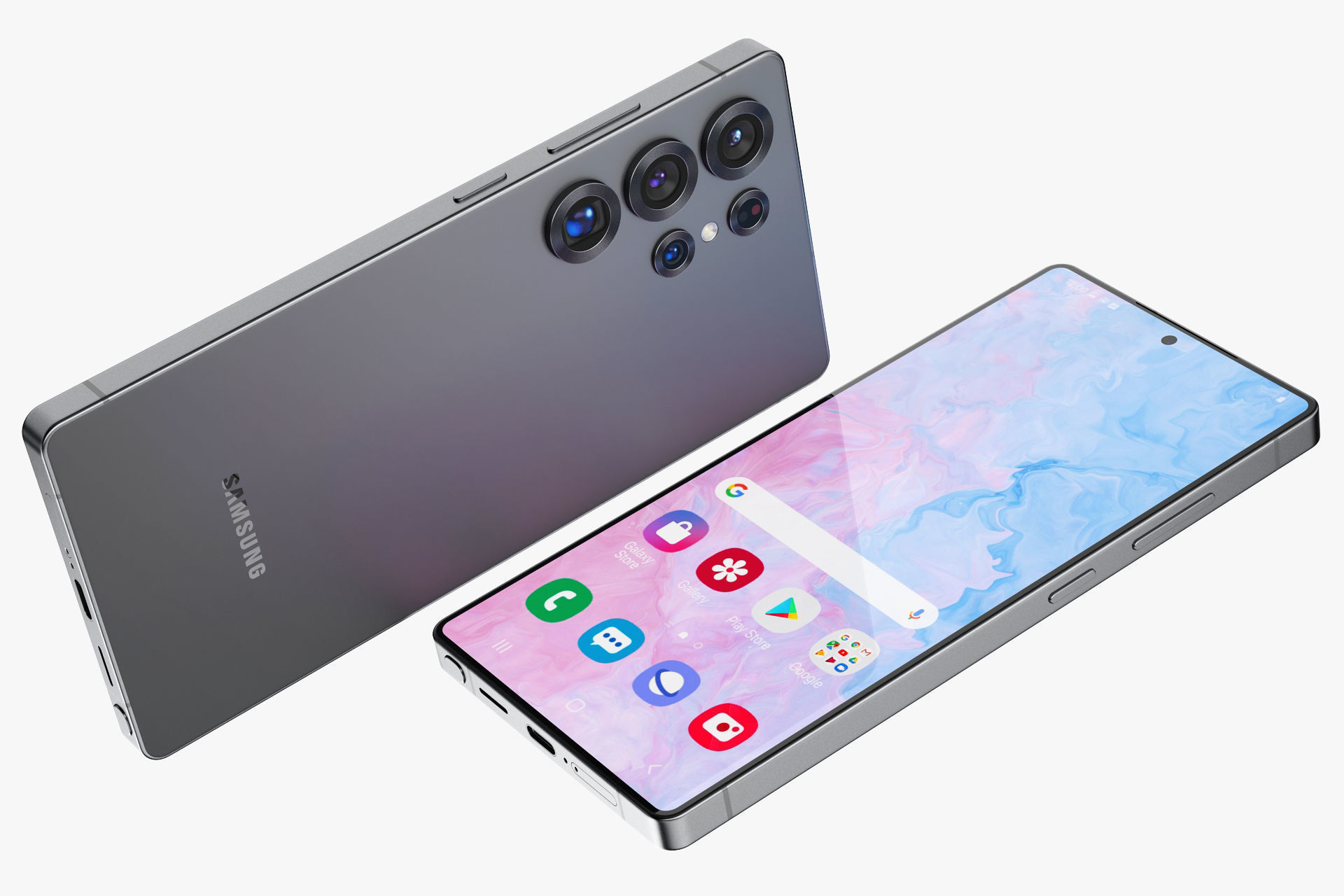 Samsung Galaxy S25 Ultra v1 3D model_4