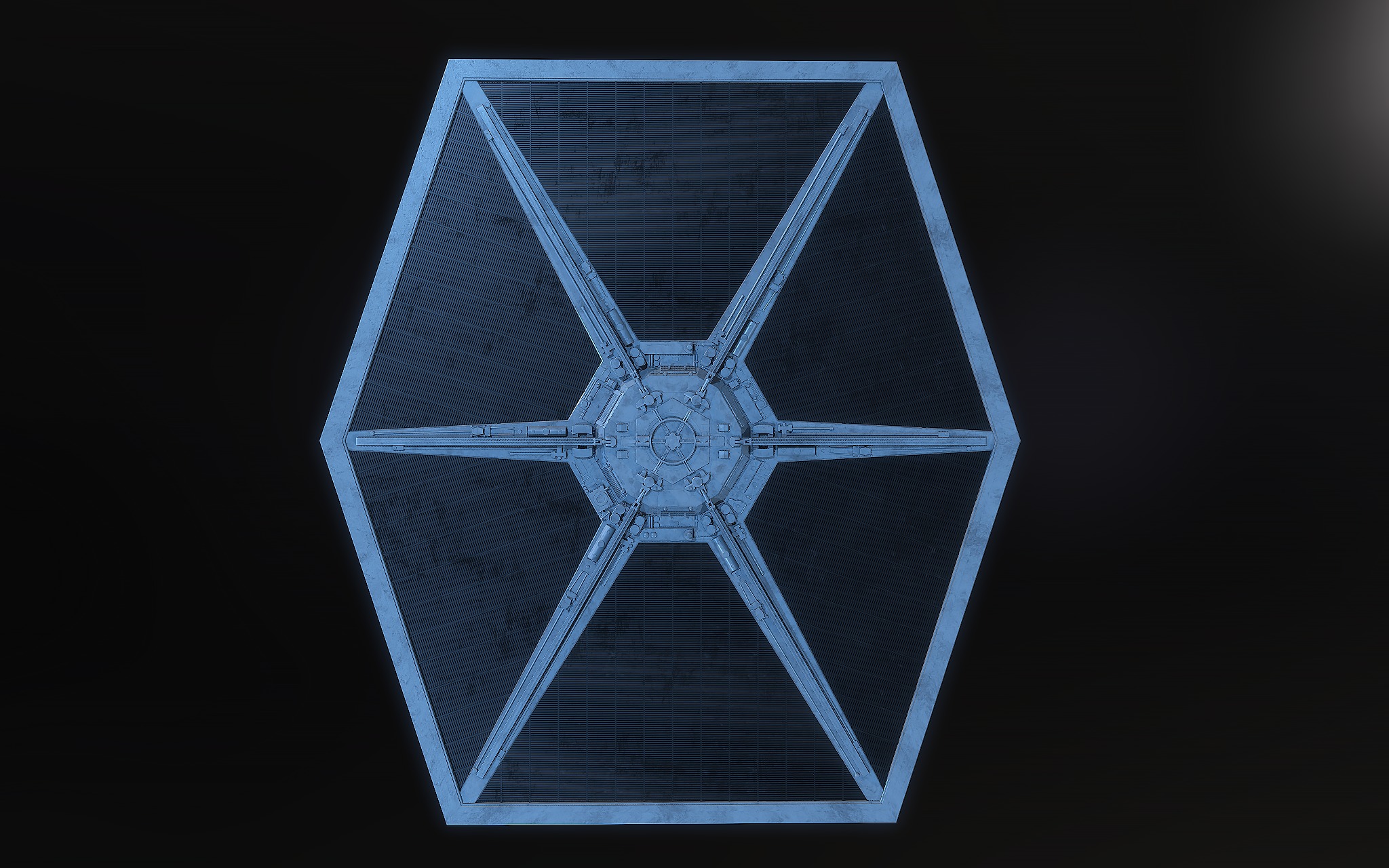 Tie Fighter Star Wars 3D model_7