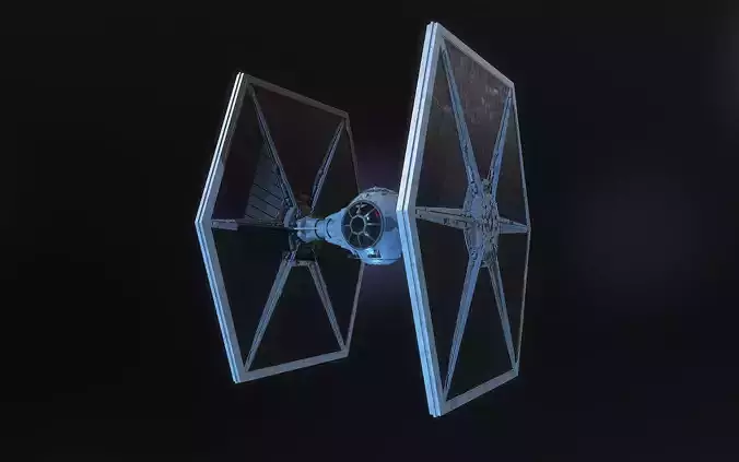 Tie Fighter Star Wars 3D model