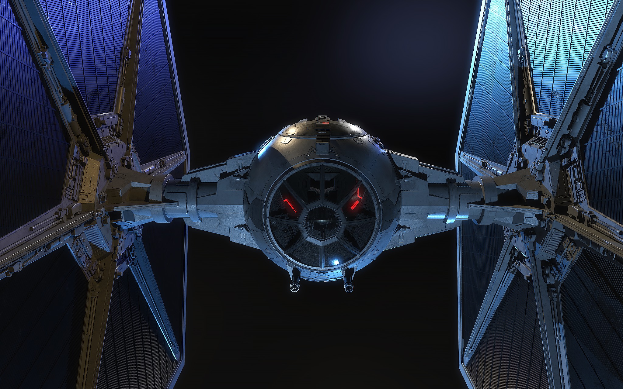 Tie Fighter Star Wars 3D model_13
