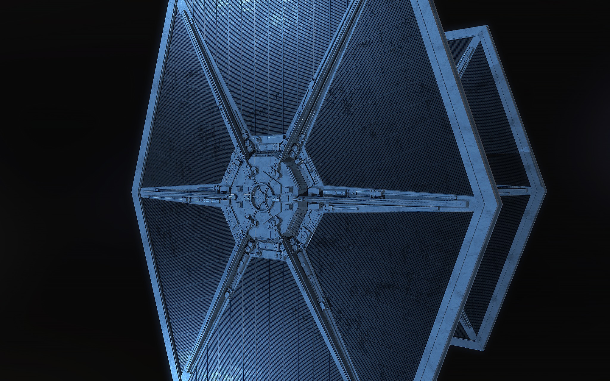 Tie Fighter Star Wars 3D model_10