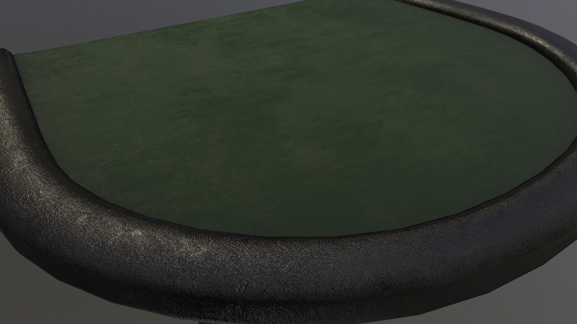 Black jack table pbr low poly Low-poly 3D model_7