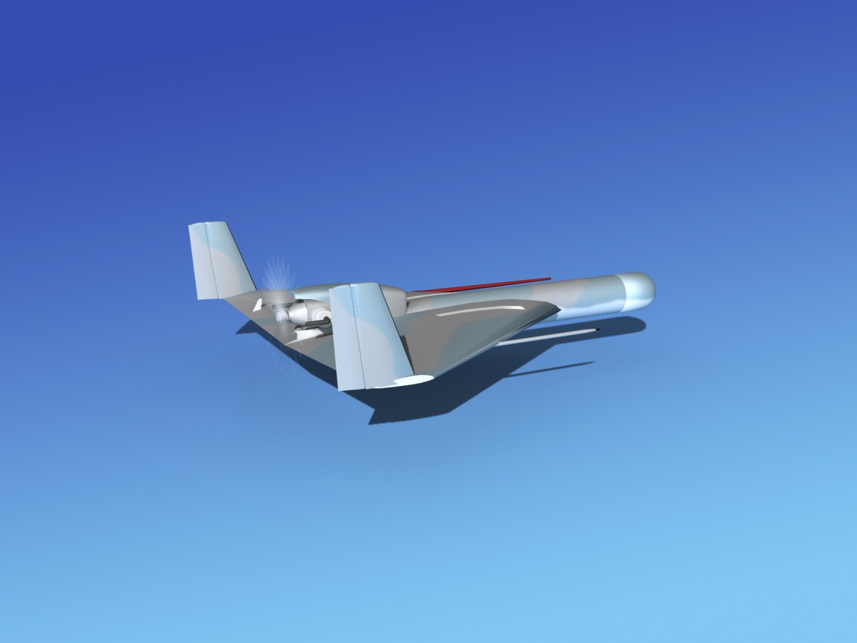 Harpy 1 UAV V03 3D model_6