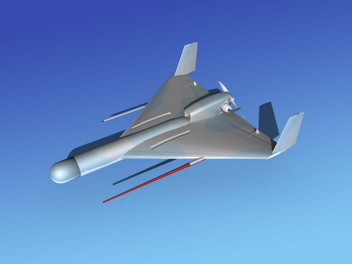 Harpy 1 UAV V03 3D model_11