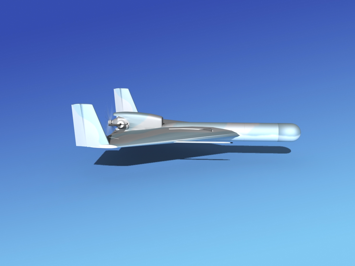 Harpy 1 UAV V03 3D model_4
