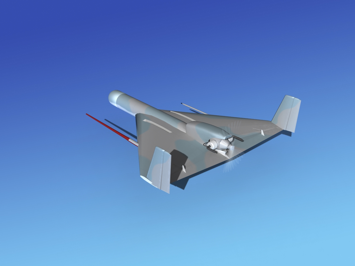 Harpy 1 UAV V03 3D model_8