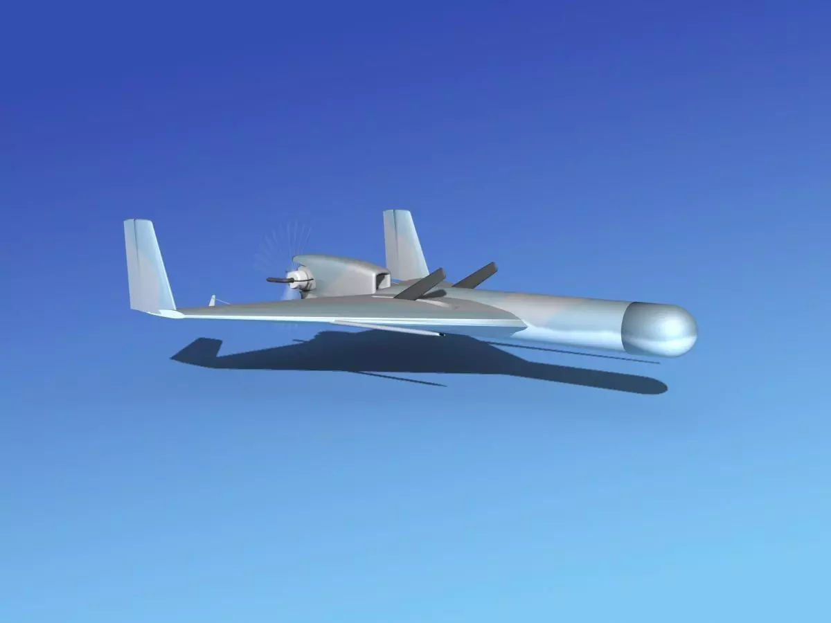 Harpy 1 UAV V03 3D model_0
