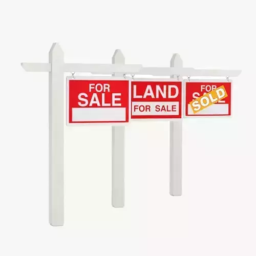 Real Estate For Sale Notice Sign Board