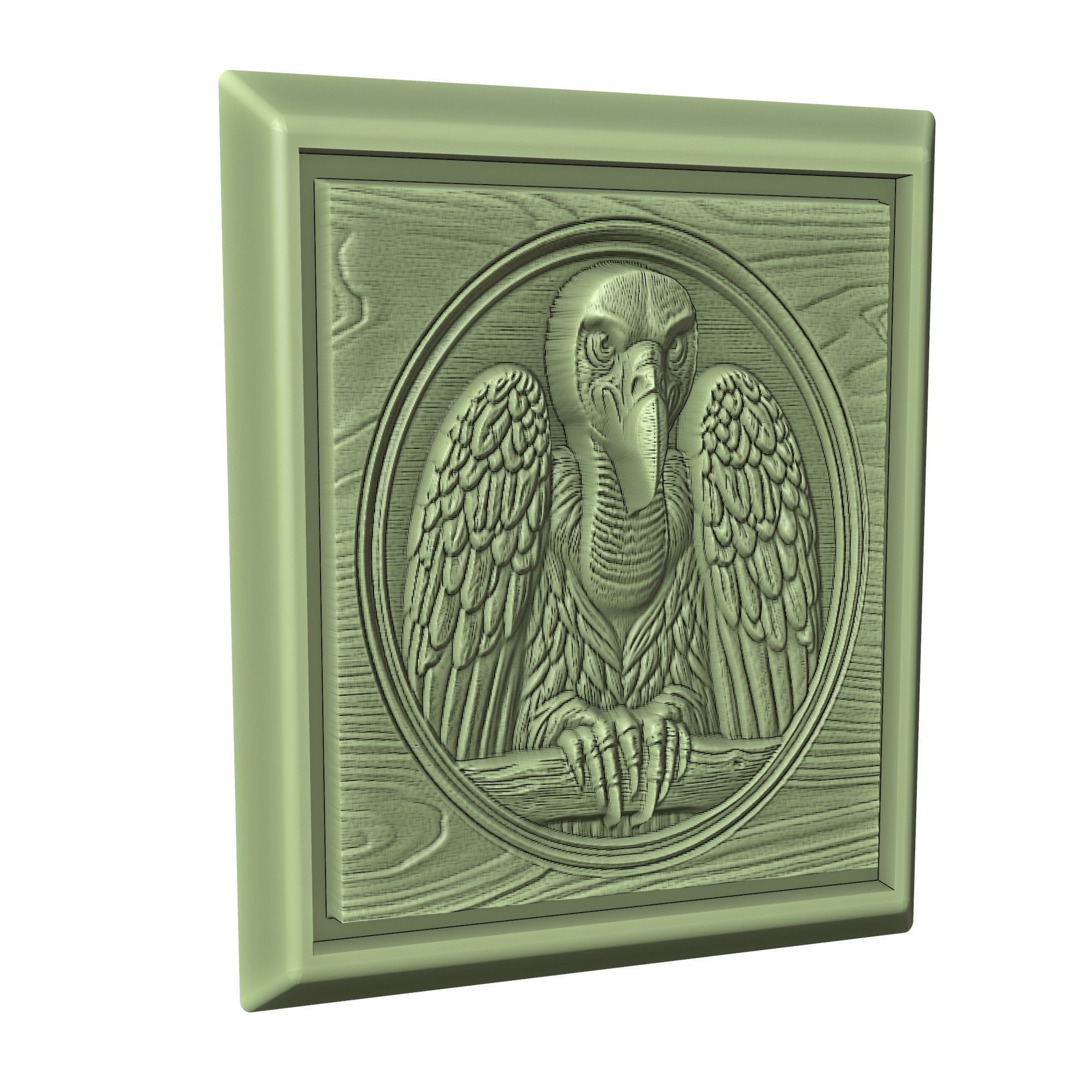 Vulture Animal 3D print model_3