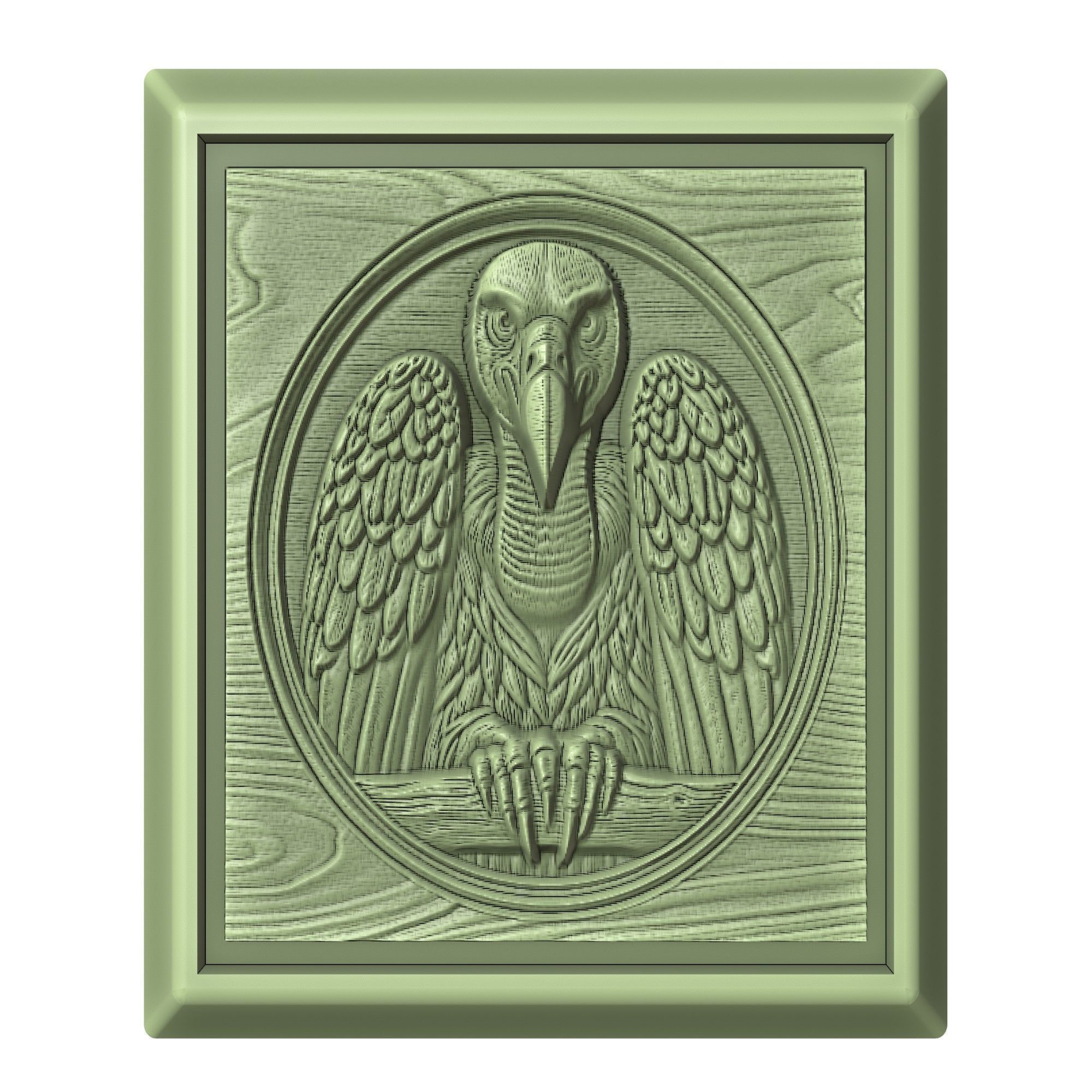 Vulture Animal 3D print model_2