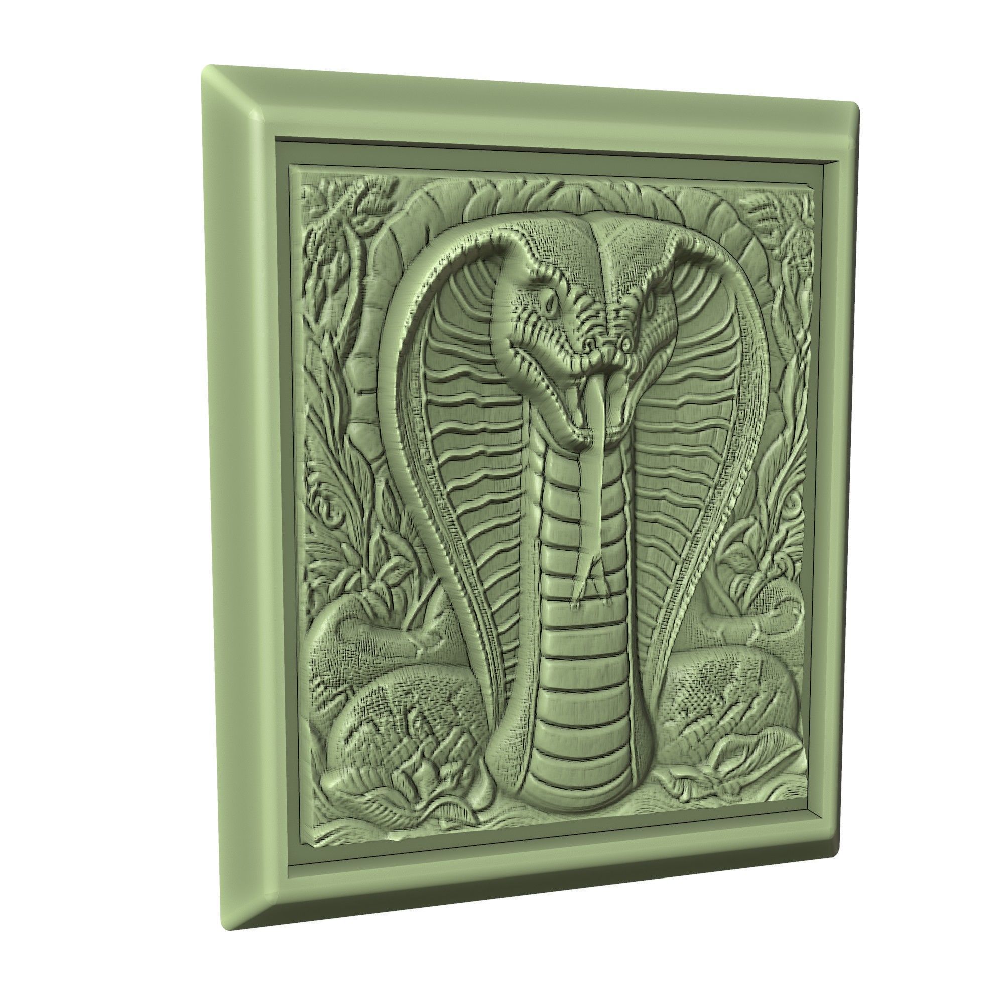 Snake Animal 3D print model_3