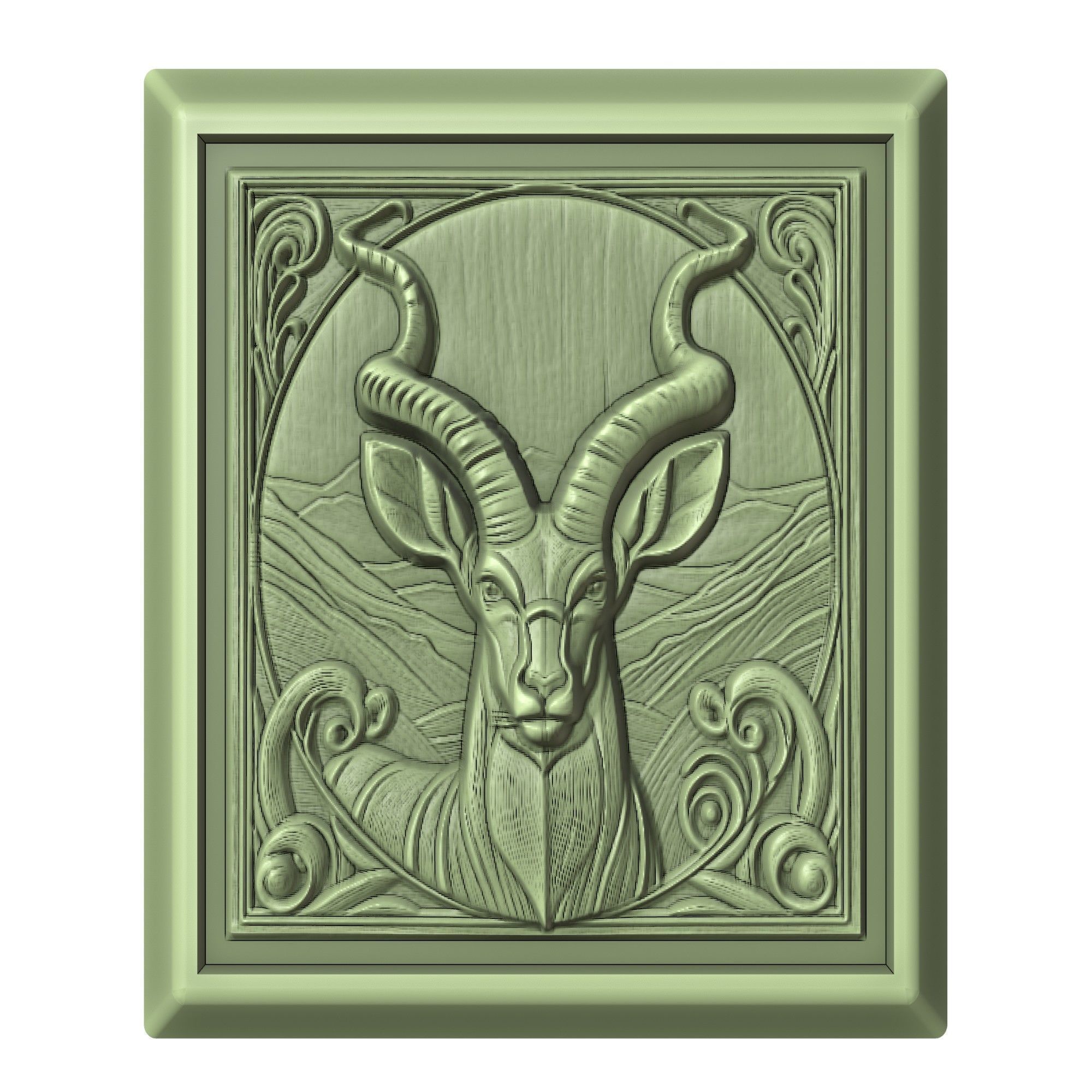 Antelope Animal 3D print model_2