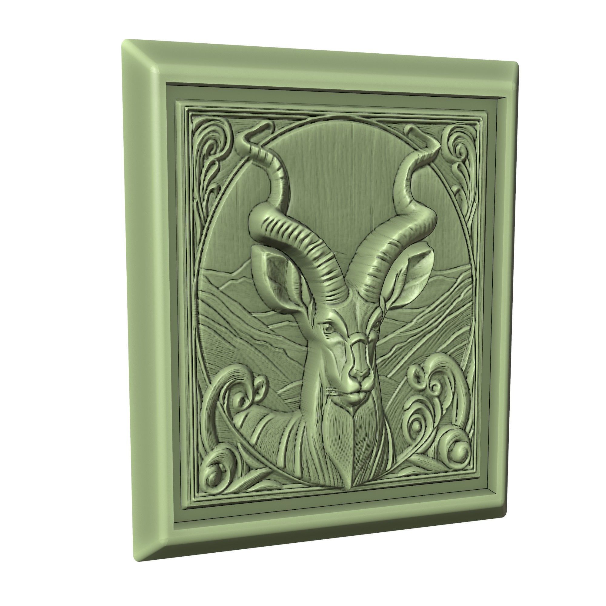 Antelope Animal 3D print model_3