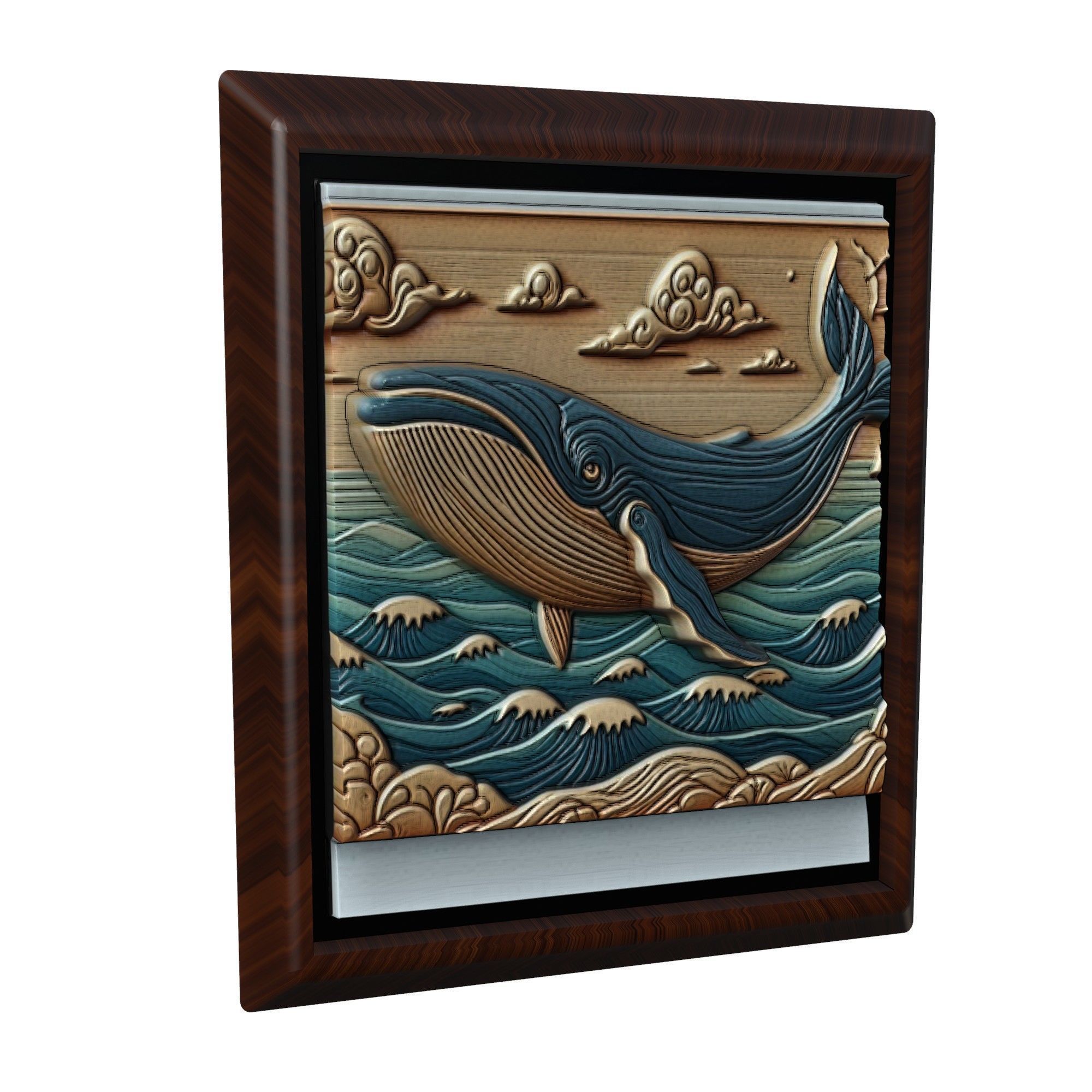 Whale Animal 3D print model_1