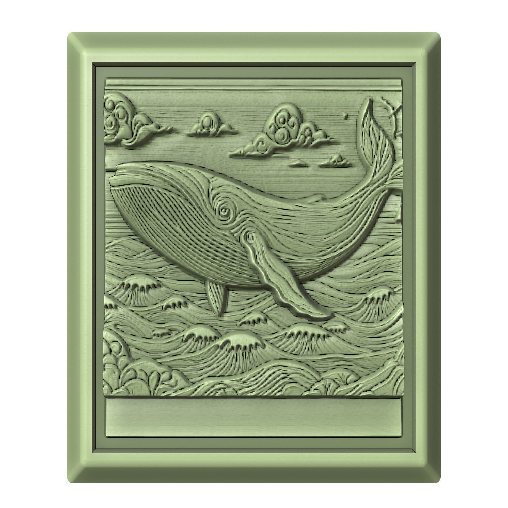 Whale Animal 3D print model_2