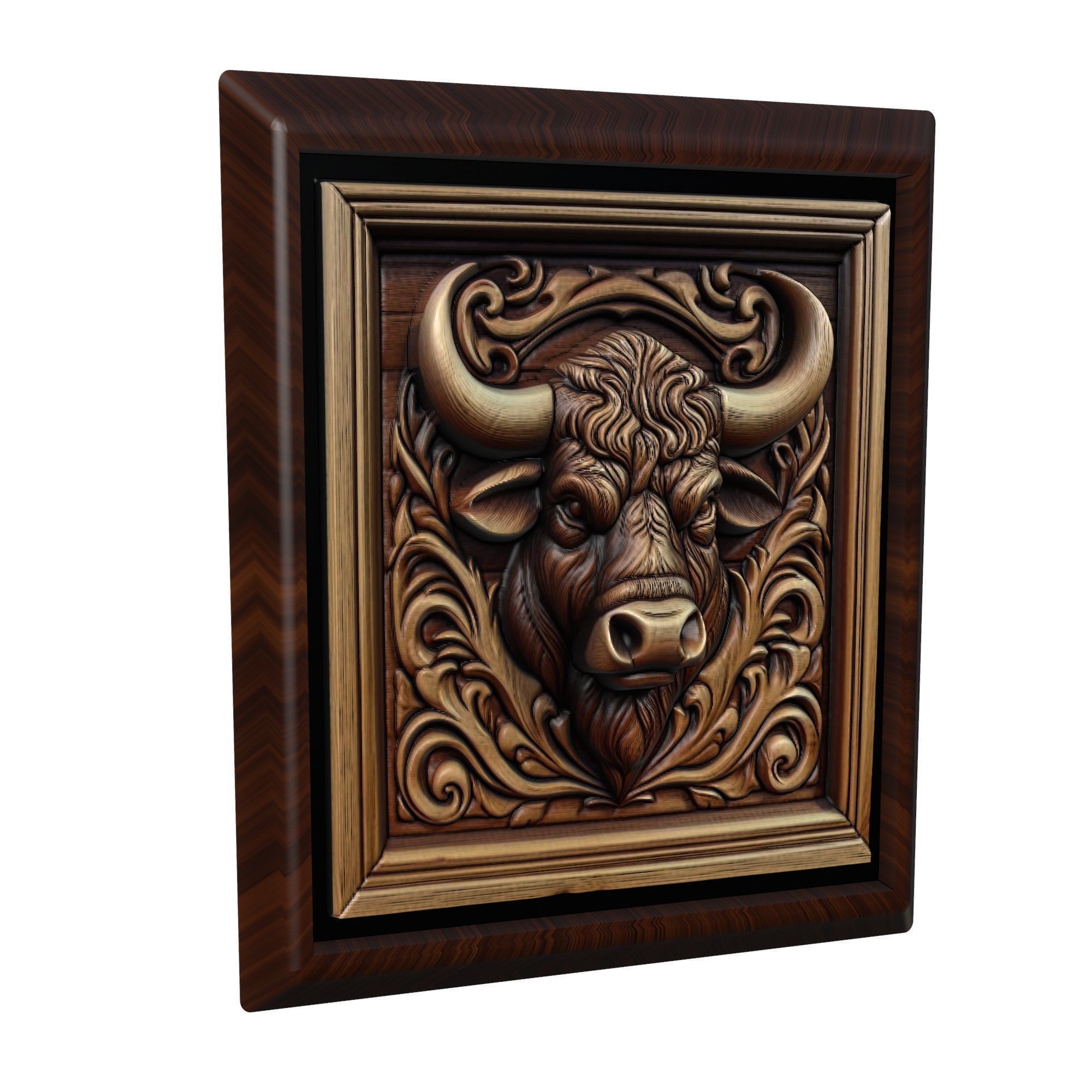 Bull Animal 3D print model_1