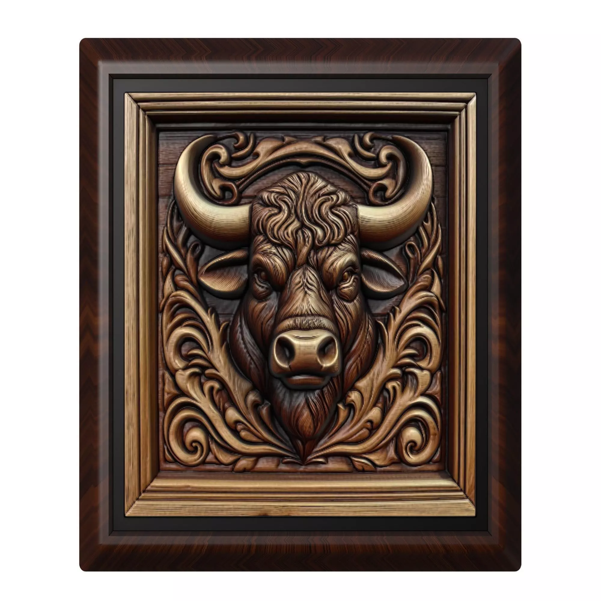 Bull Animal 3D print model_0