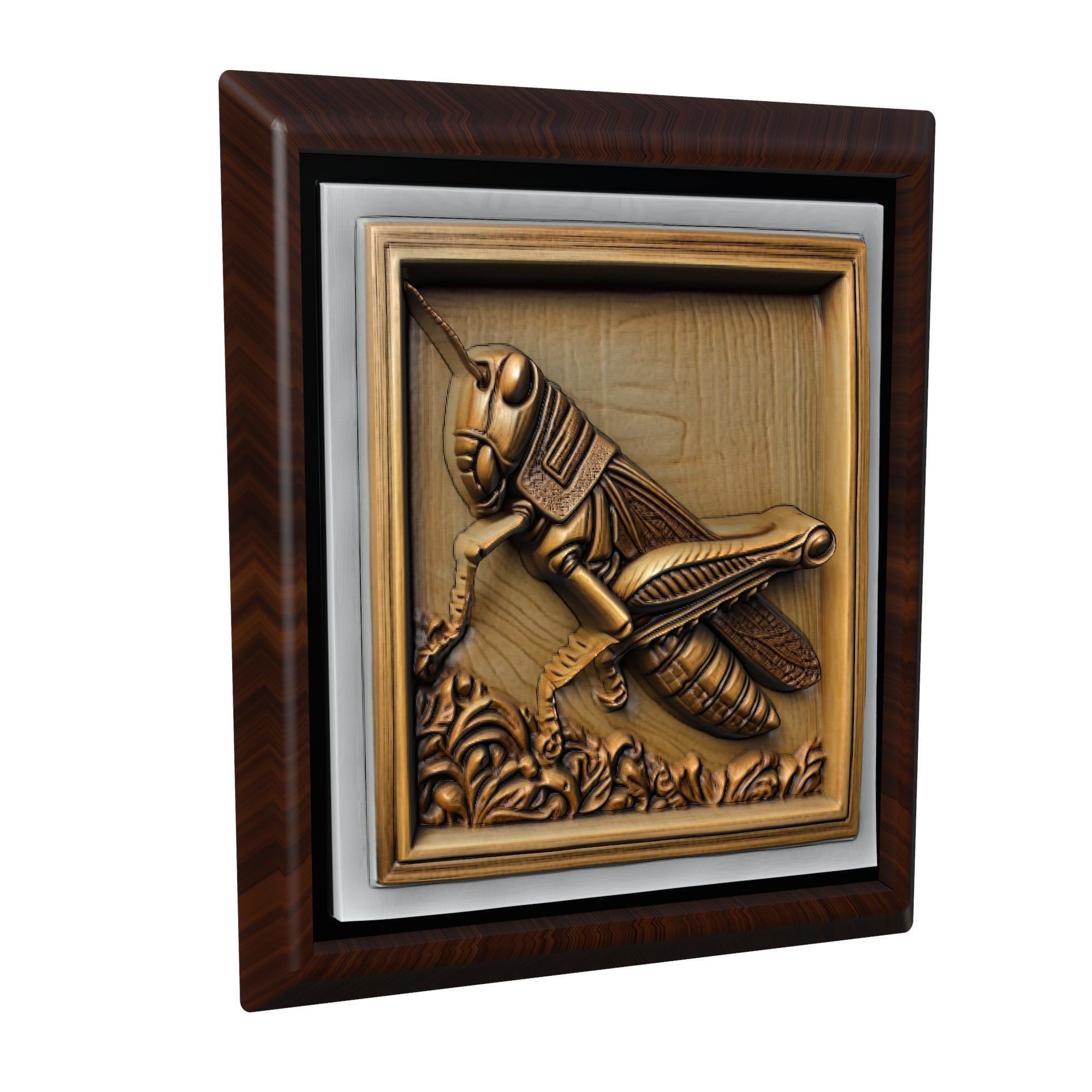 Grasshopper Animal 3D print model_1