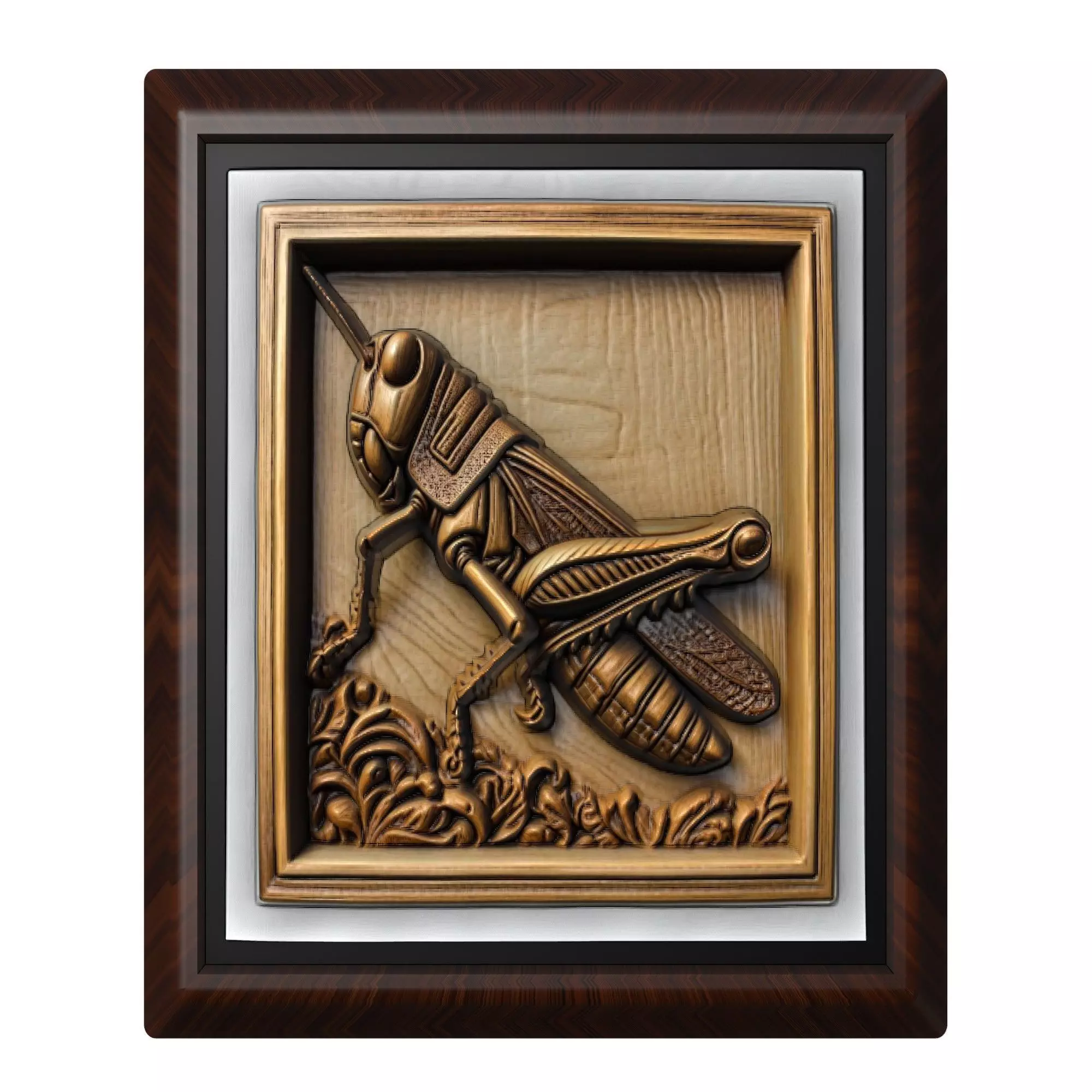 Grasshopper Animal 3D print model_0