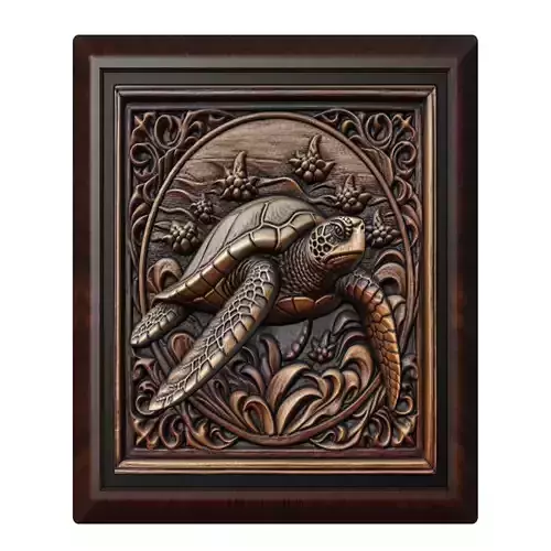 Sea Turtle Animal 3D print model
