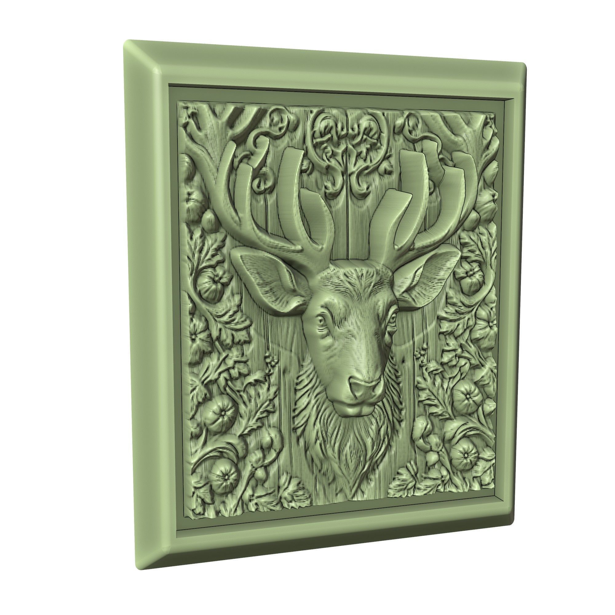 Deer Animal 3D print model_3