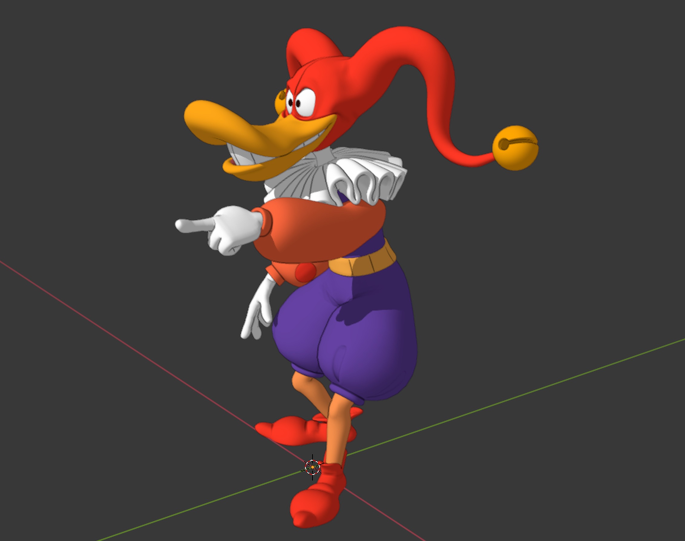 Quackerjack - Darwing Duck 3D print model_7