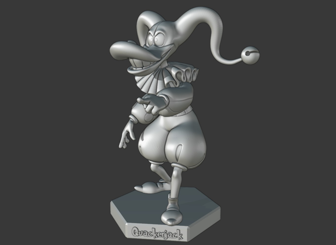 Quackerjack - Darwing Duck 3D print model_3