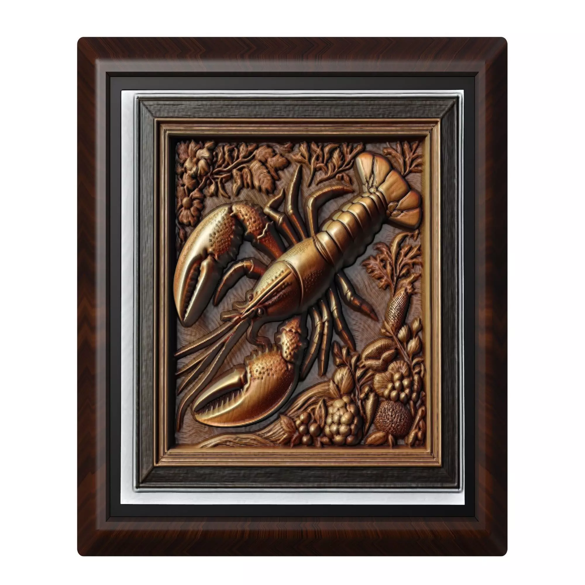 Lobster Animal 3D print model_0