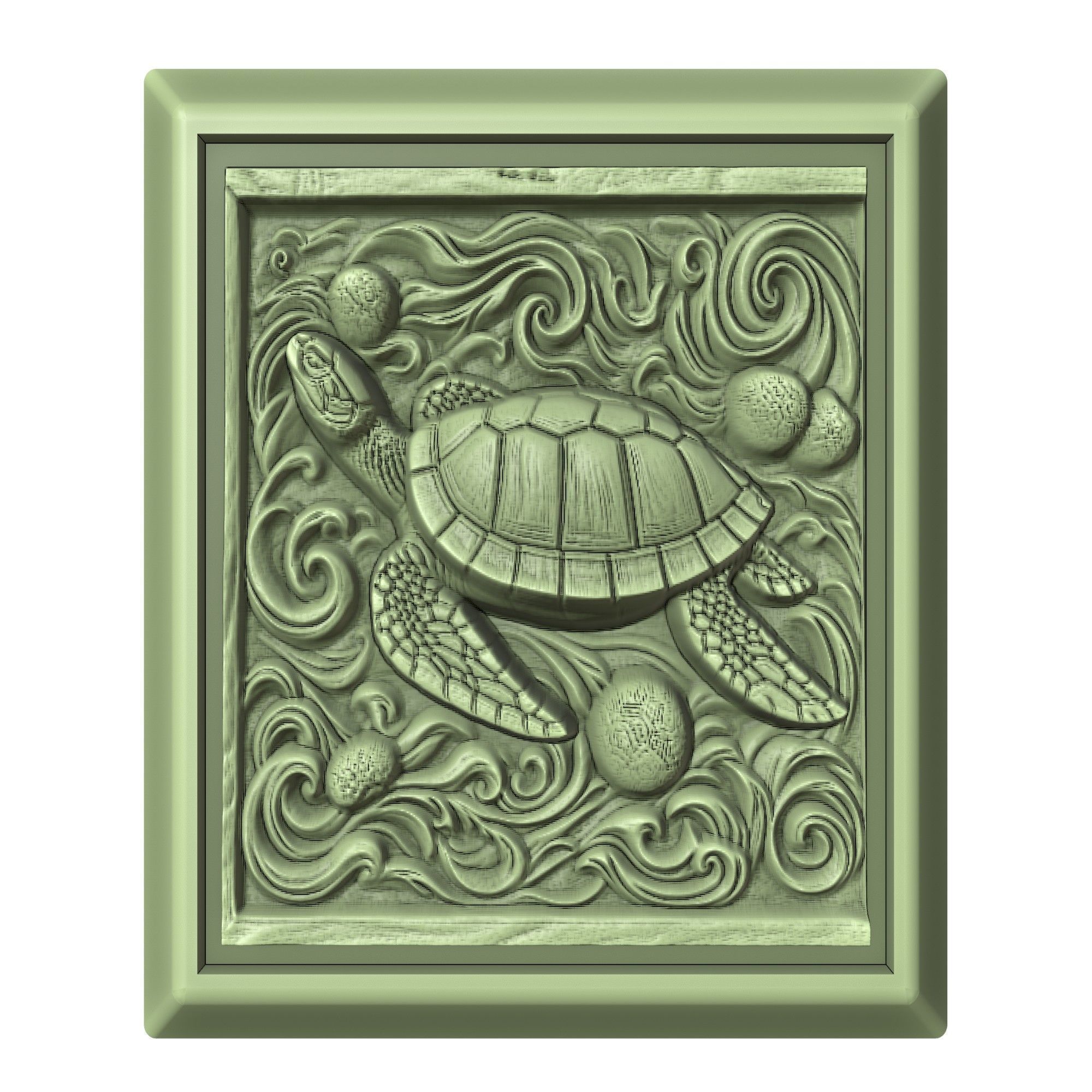 Turtle Animal 3D print model_2