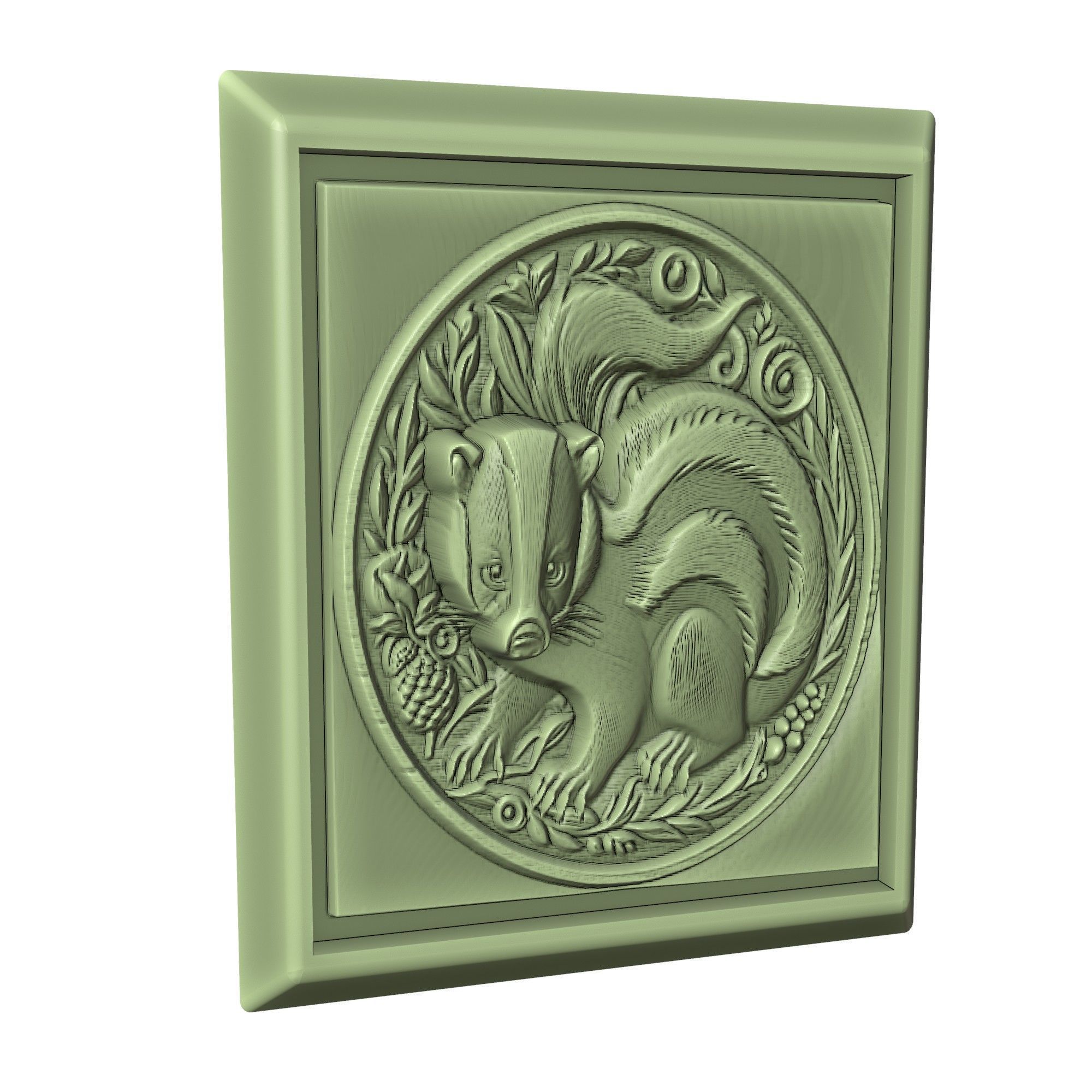 Skunk Animal 3D print model_3