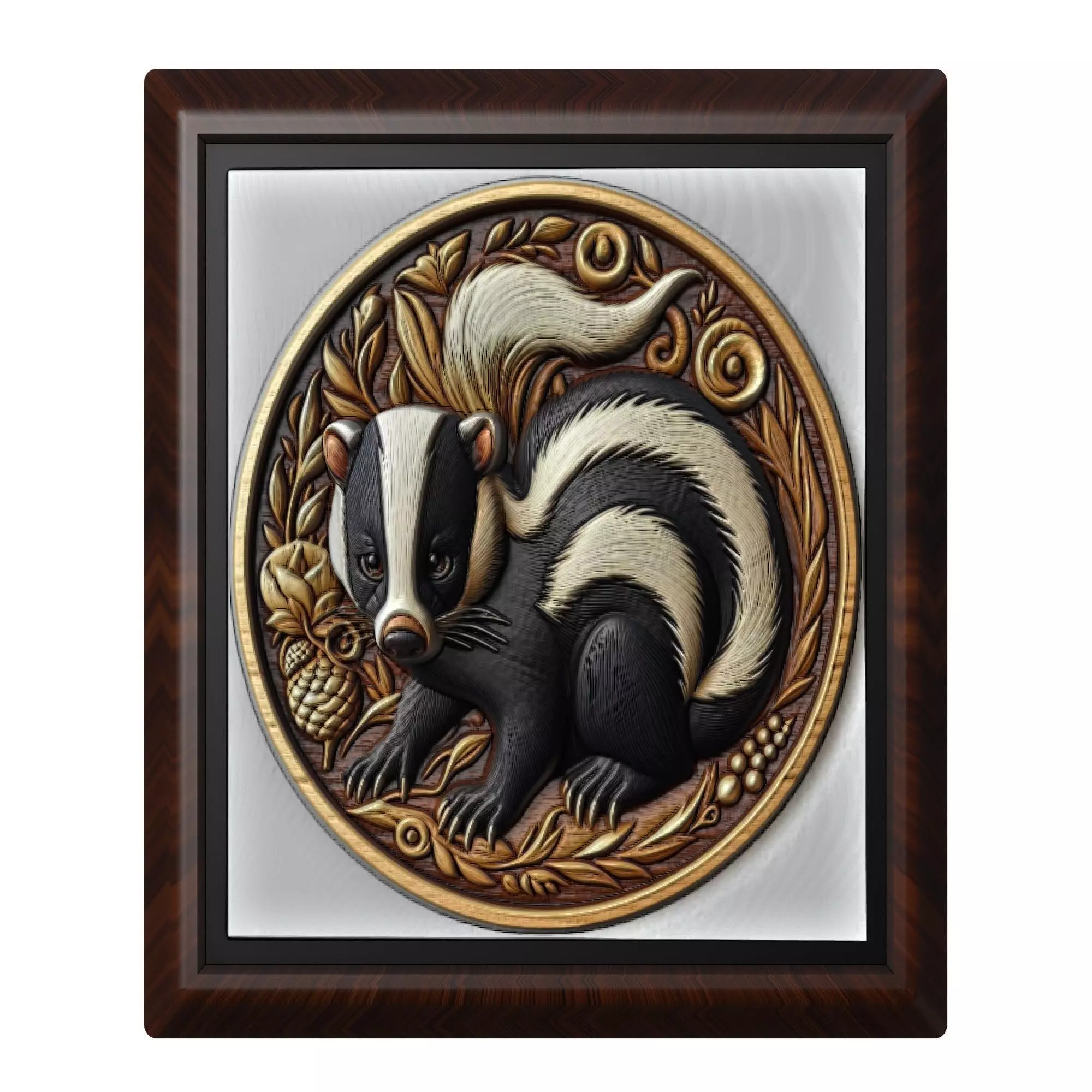 Skunk Animal 3D print model_0