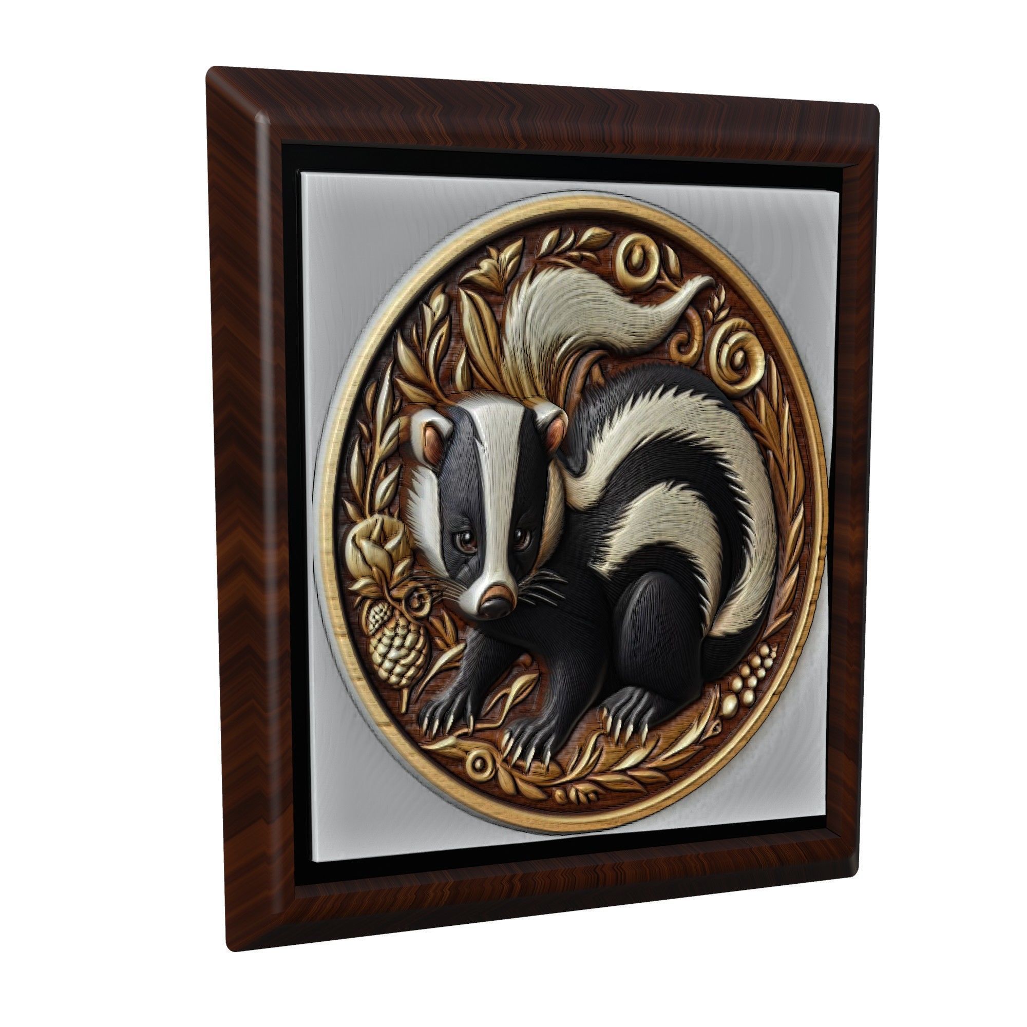 Skunk Animal 3D print model_1