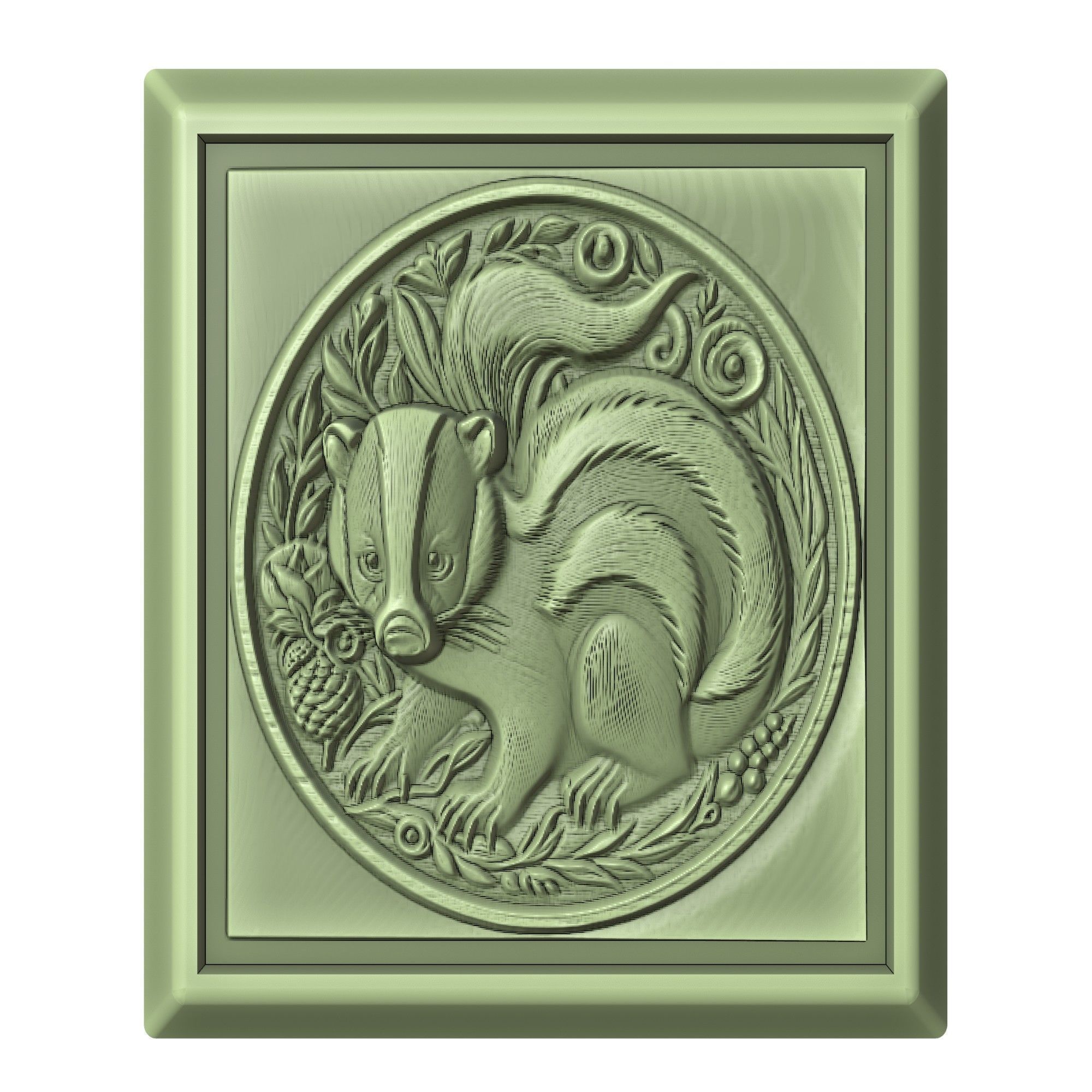 Skunk Animal 3D print model_2