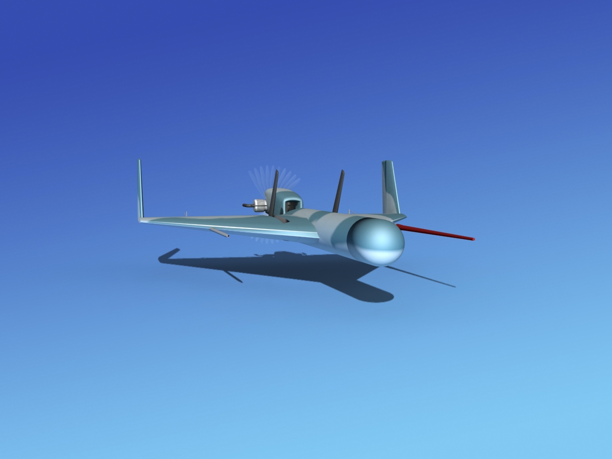 Harpy 1 UAV V04 3D model_2