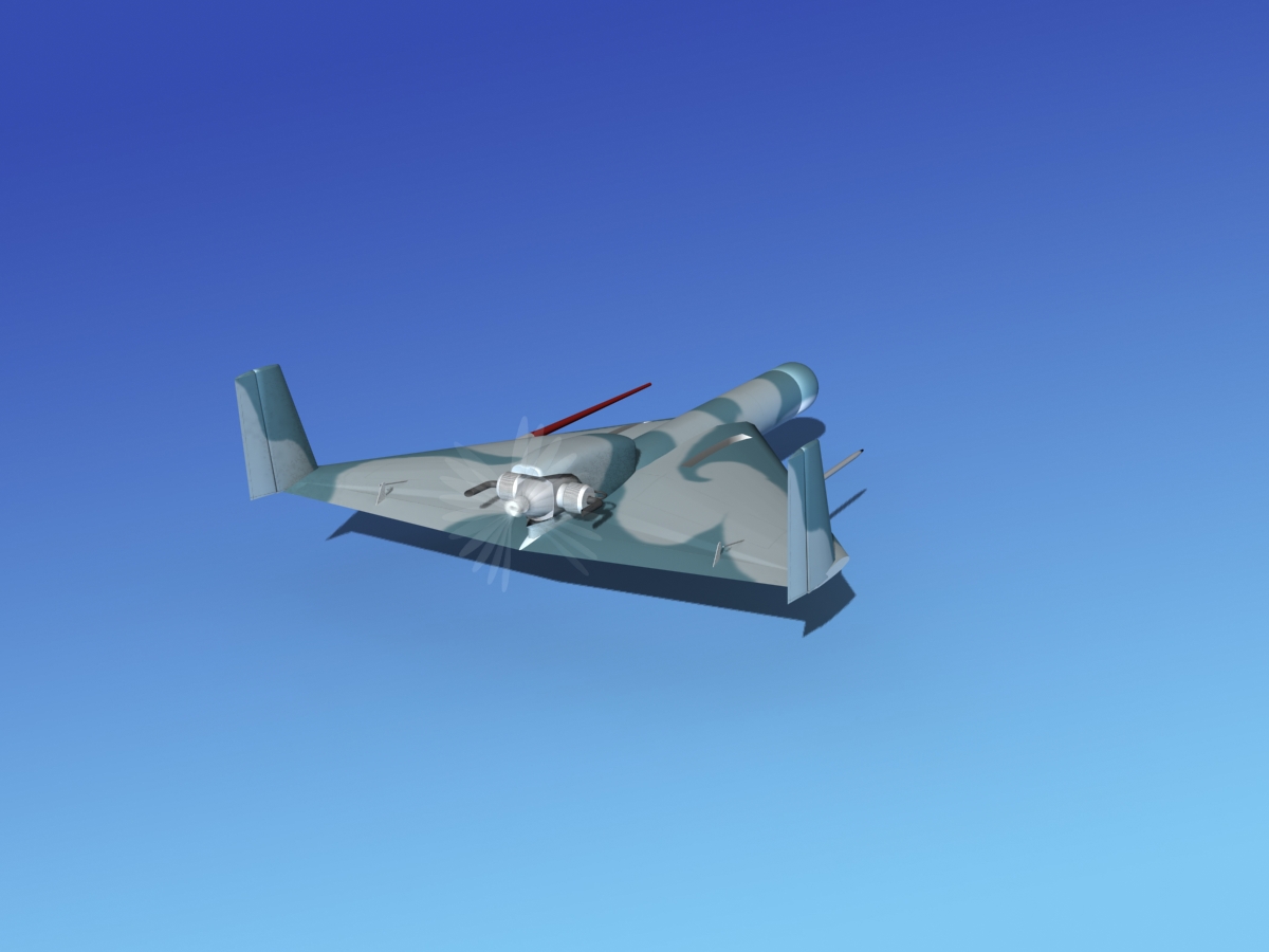 Harpy 1 UAV V04 3D model_7