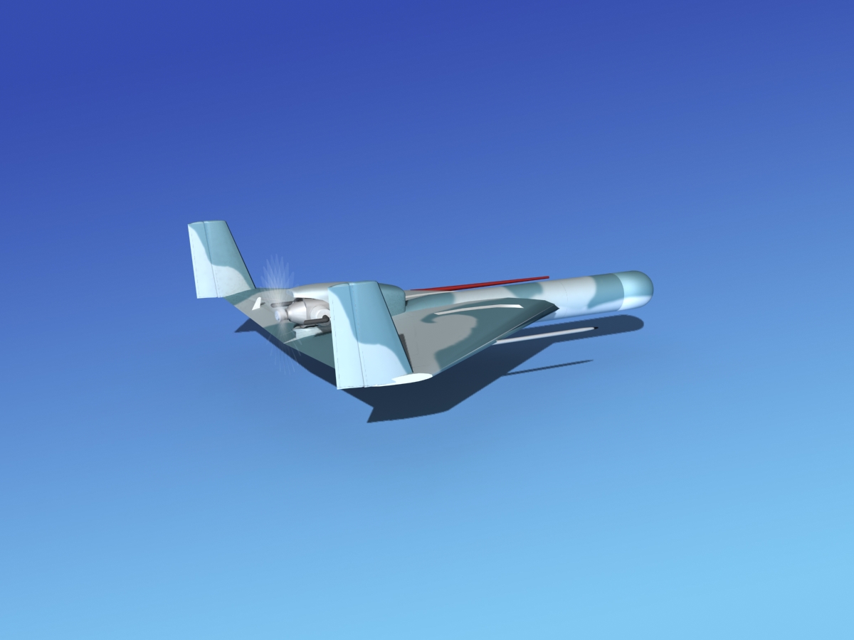 Harpy 1 UAV V04 3D model_5