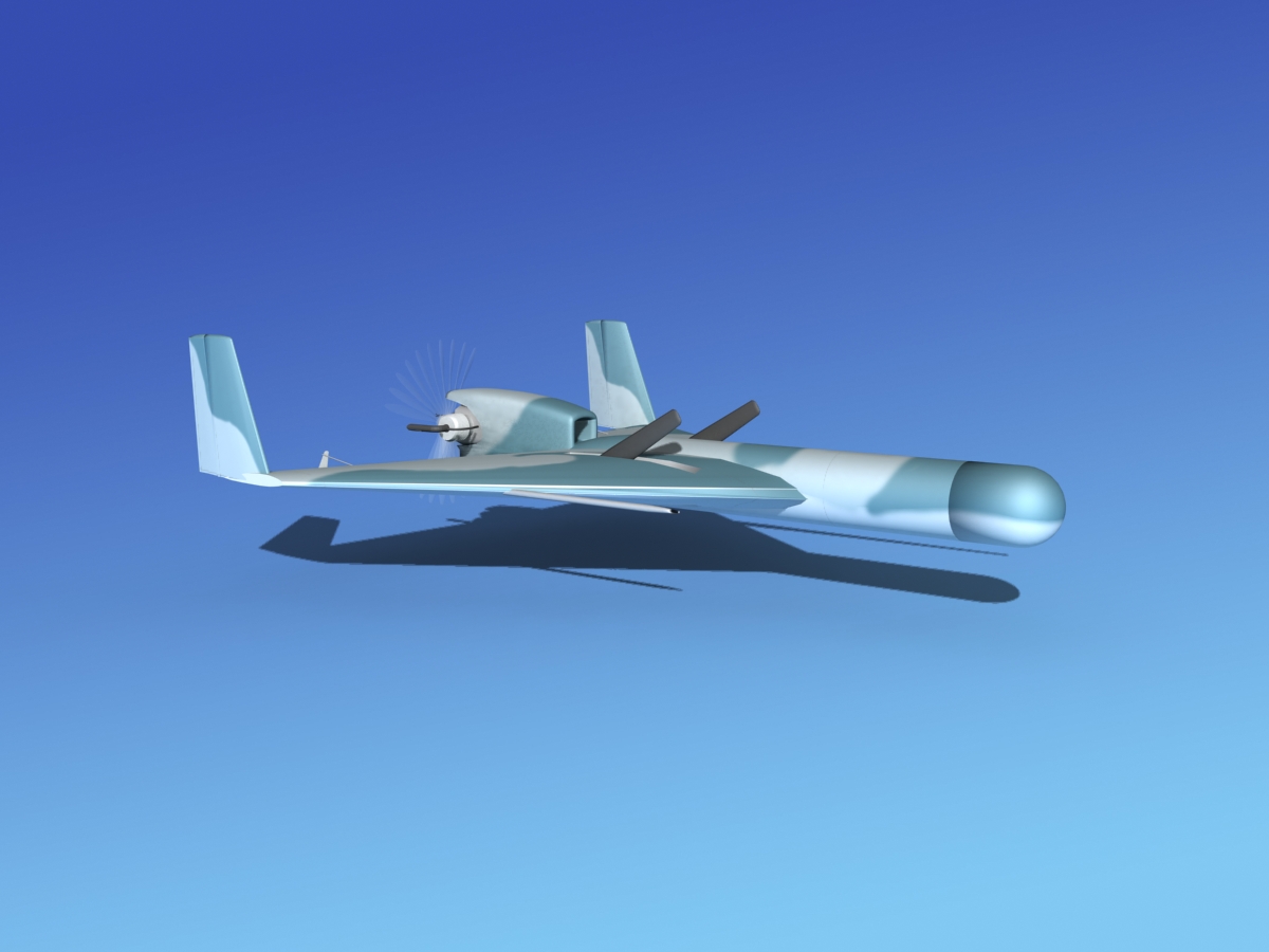 Harpy 1 UAV V04 3D model_3