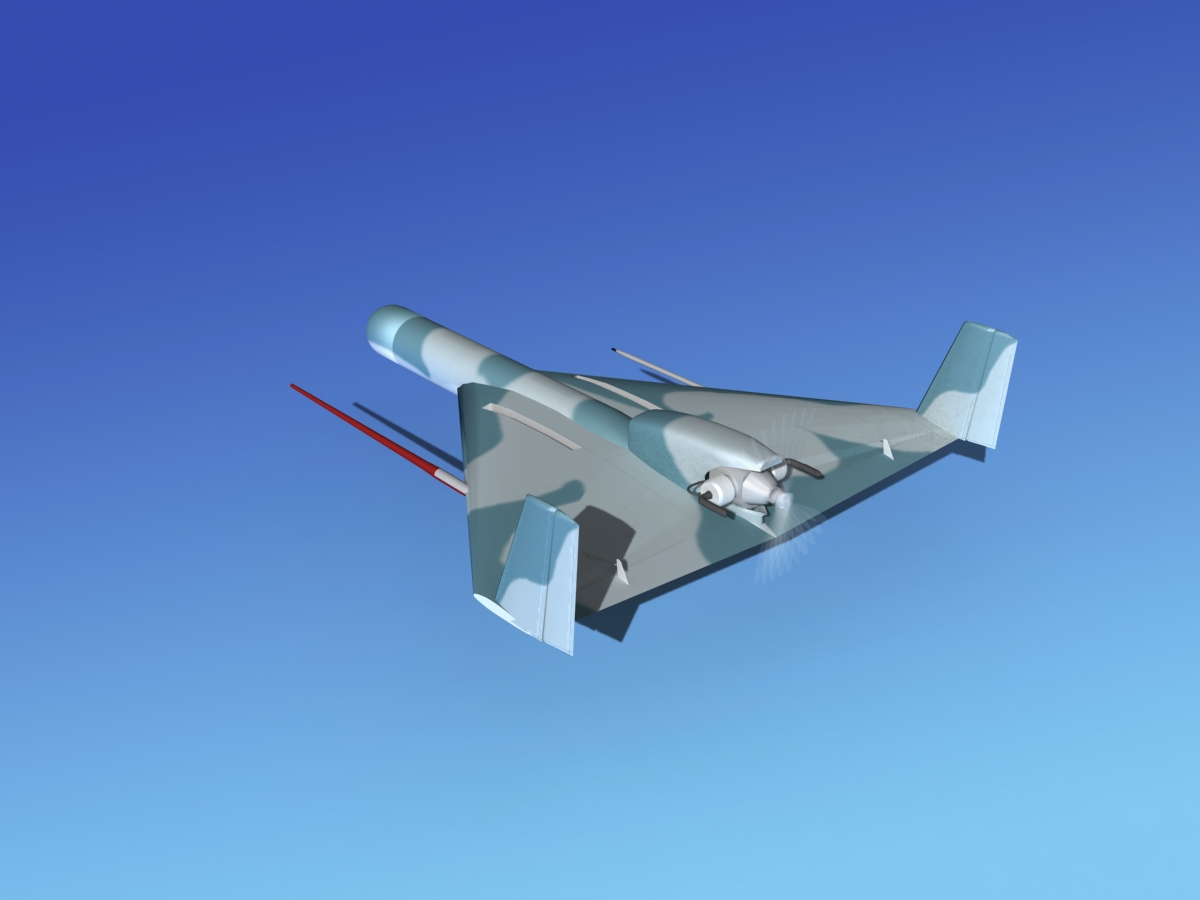 Harpy 1 UAV V04 3D model_8