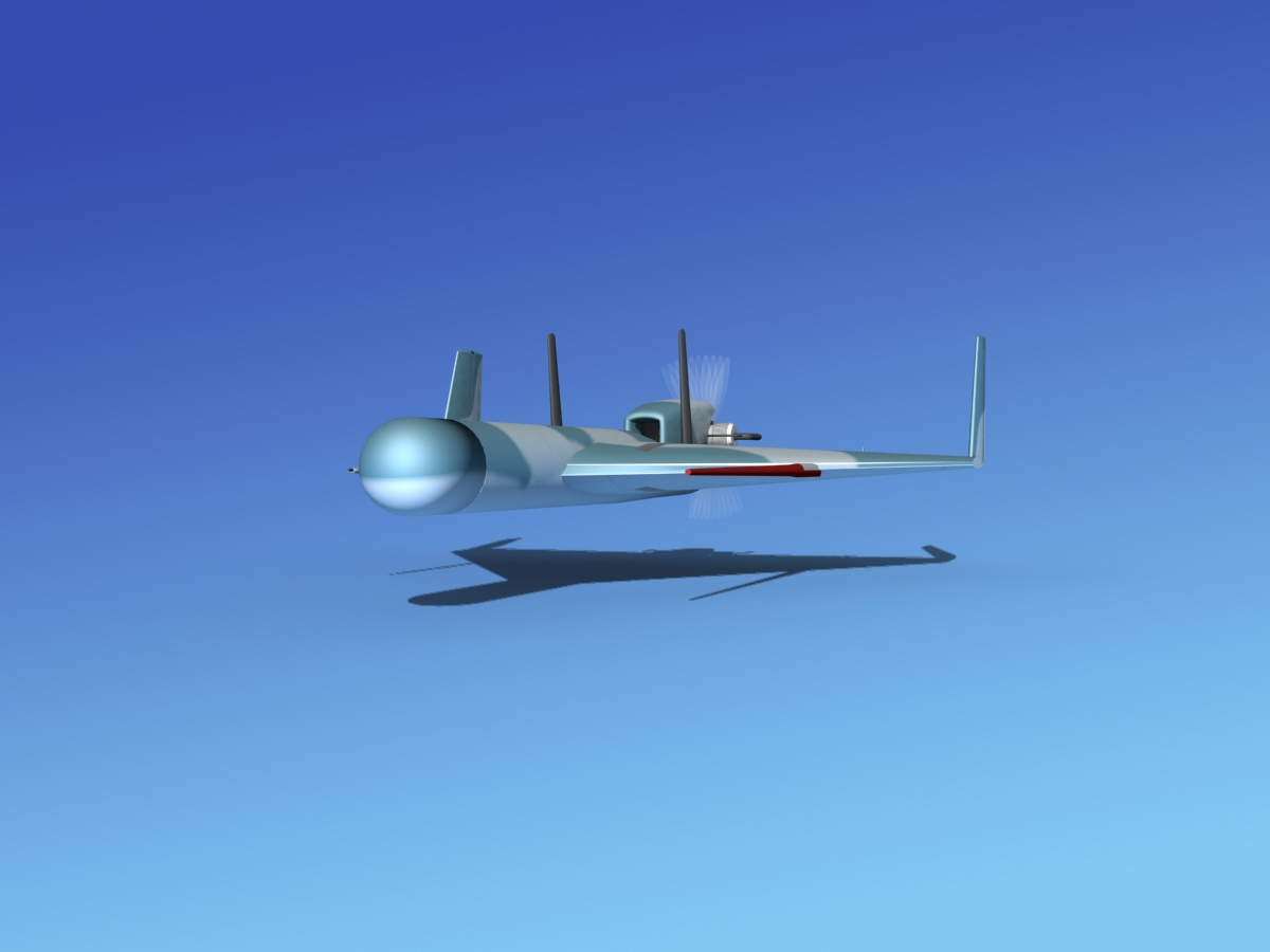 Harpy 1 UAV V04 3D model_1