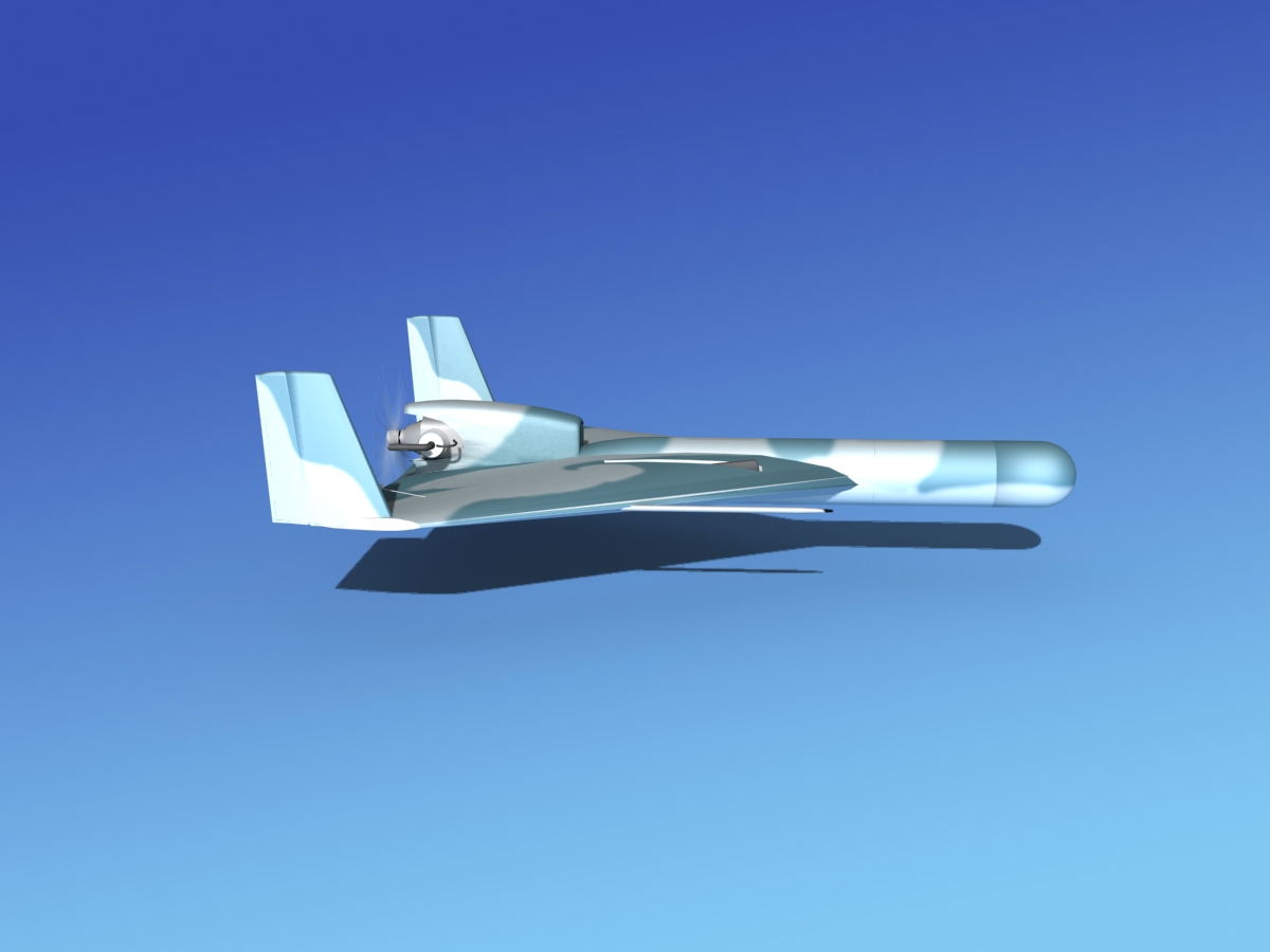 Harpy 1 UAV V04 3D model_4