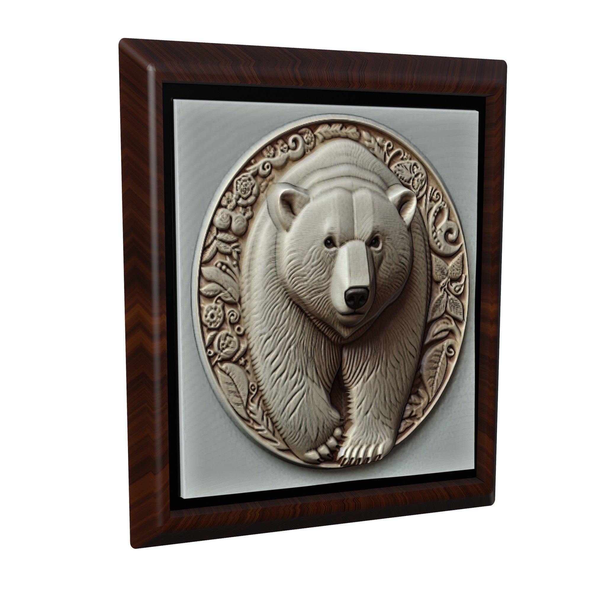 Polar Bear Animal 3D print model_1