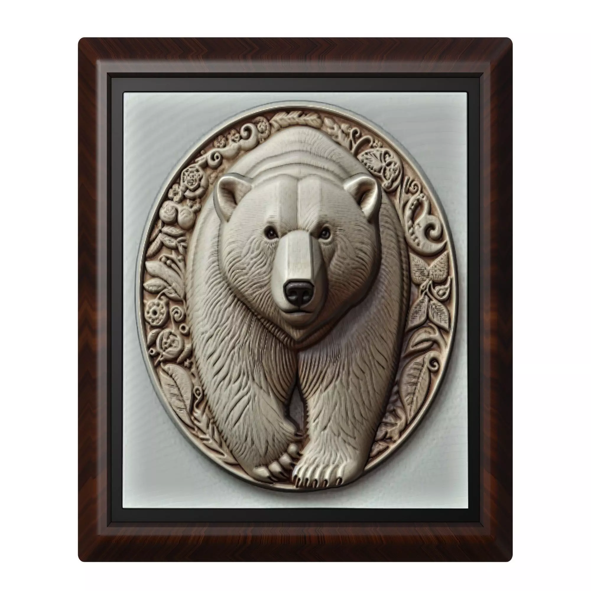 Polar Bear Animal 3D print model_0