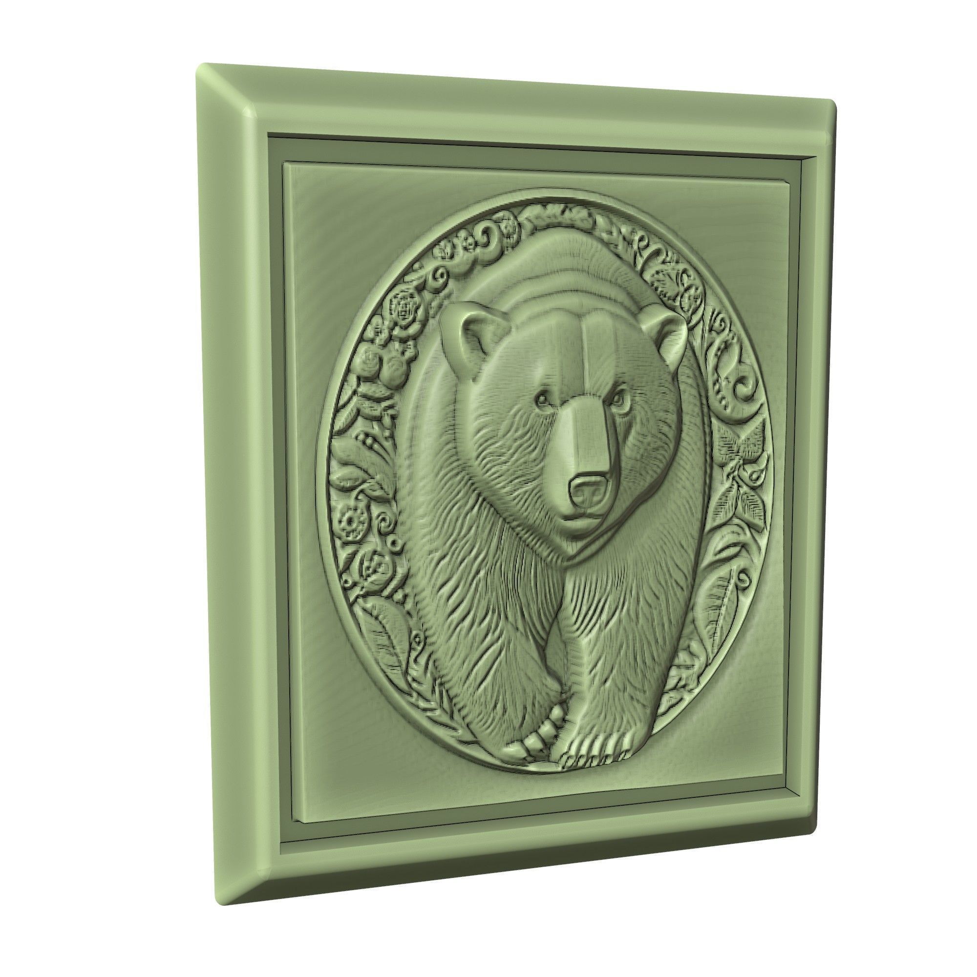 Polar Bear Animal 3D print model_3