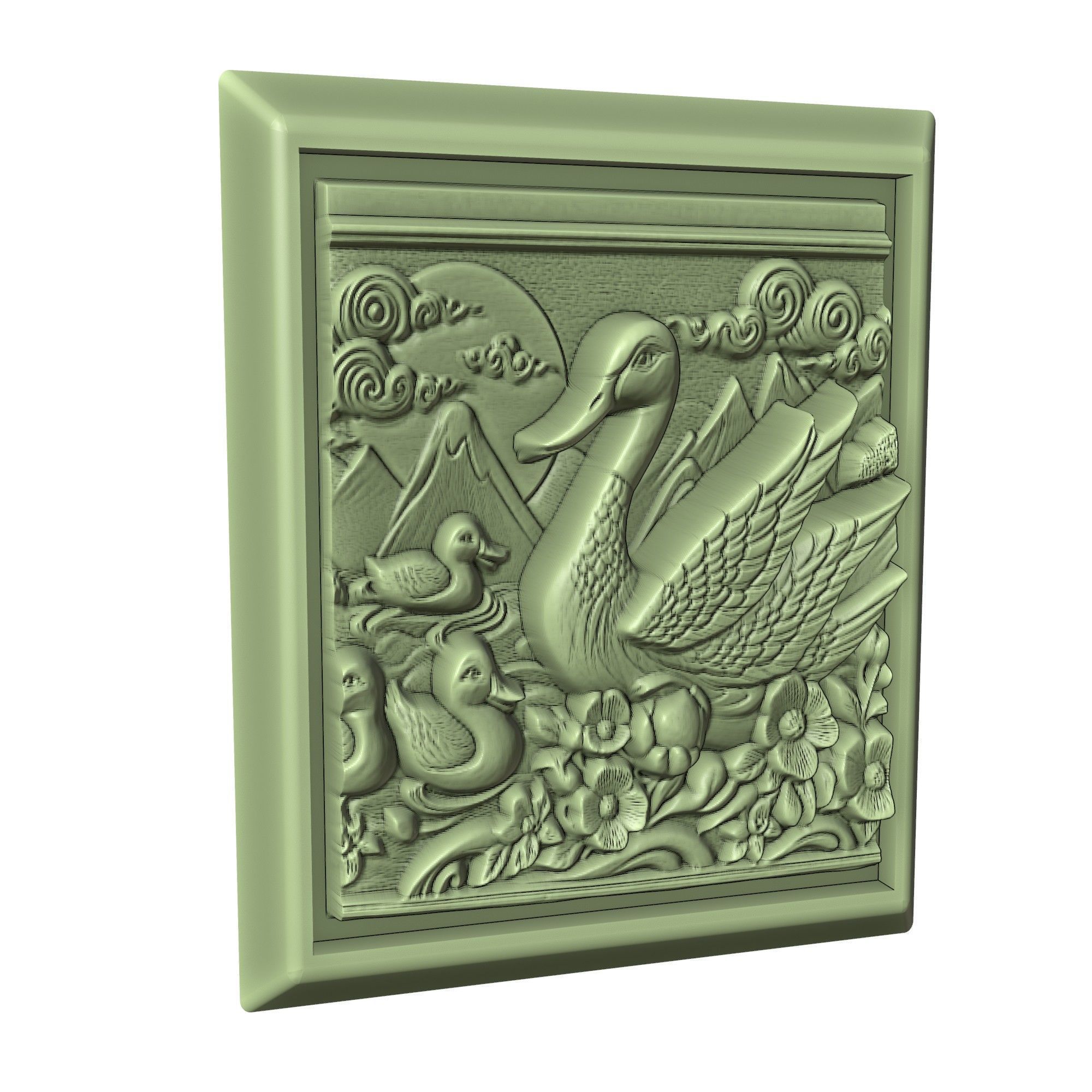 Duck Animal 3D print model_3