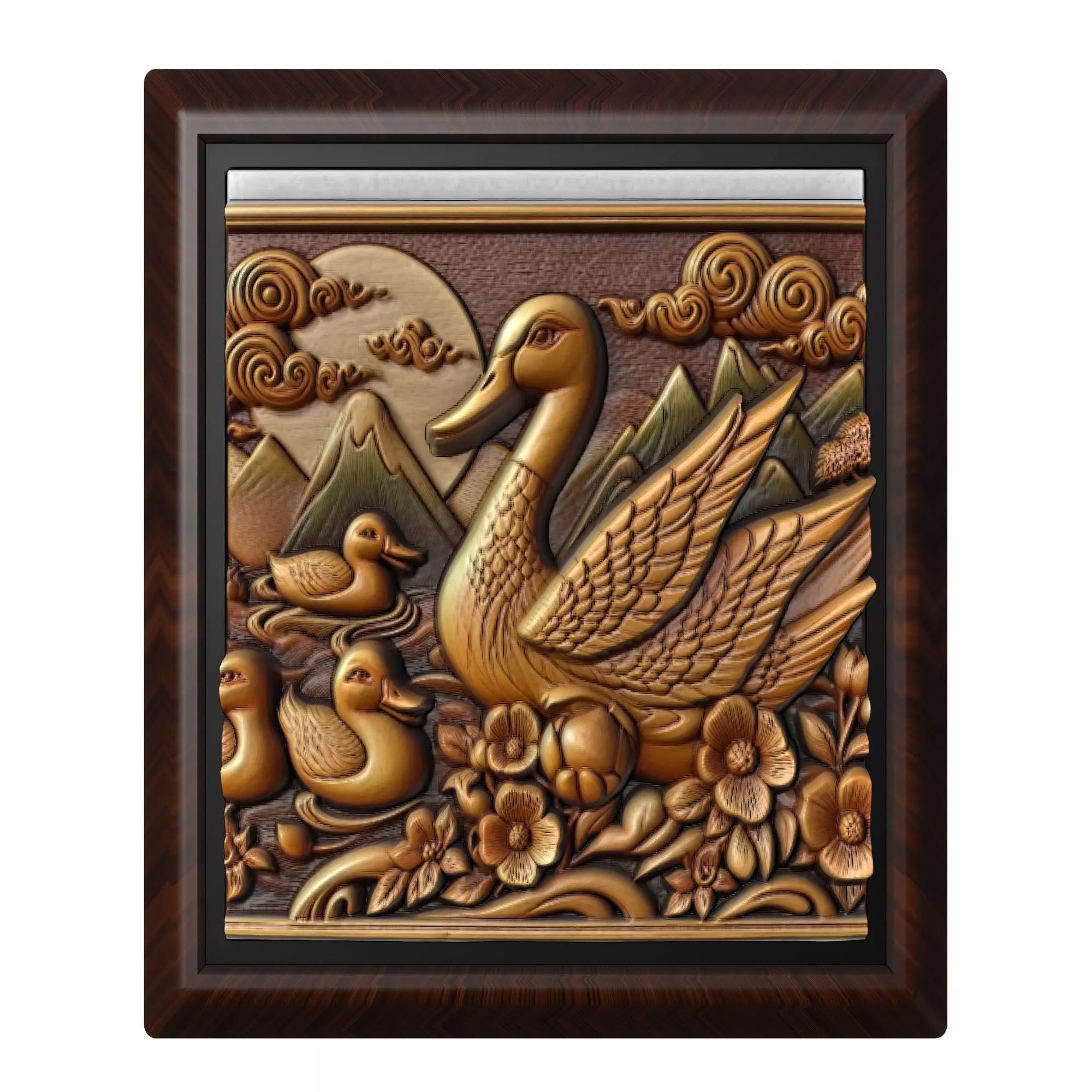 Duck Animal 3D print model_0