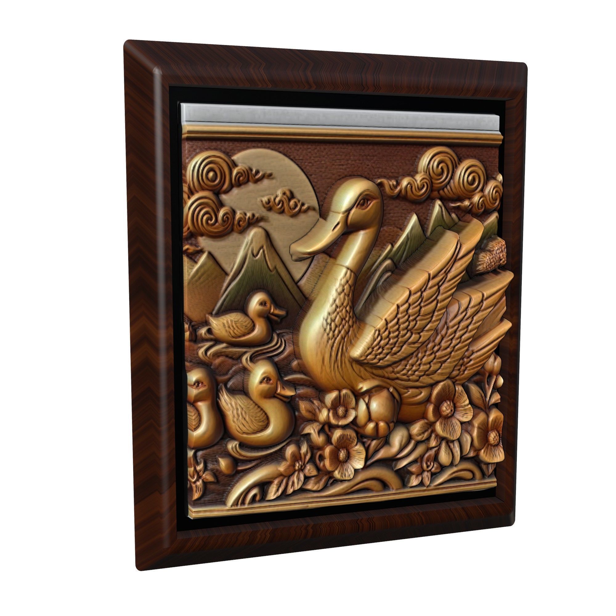 Duck Animal 3D print model_1