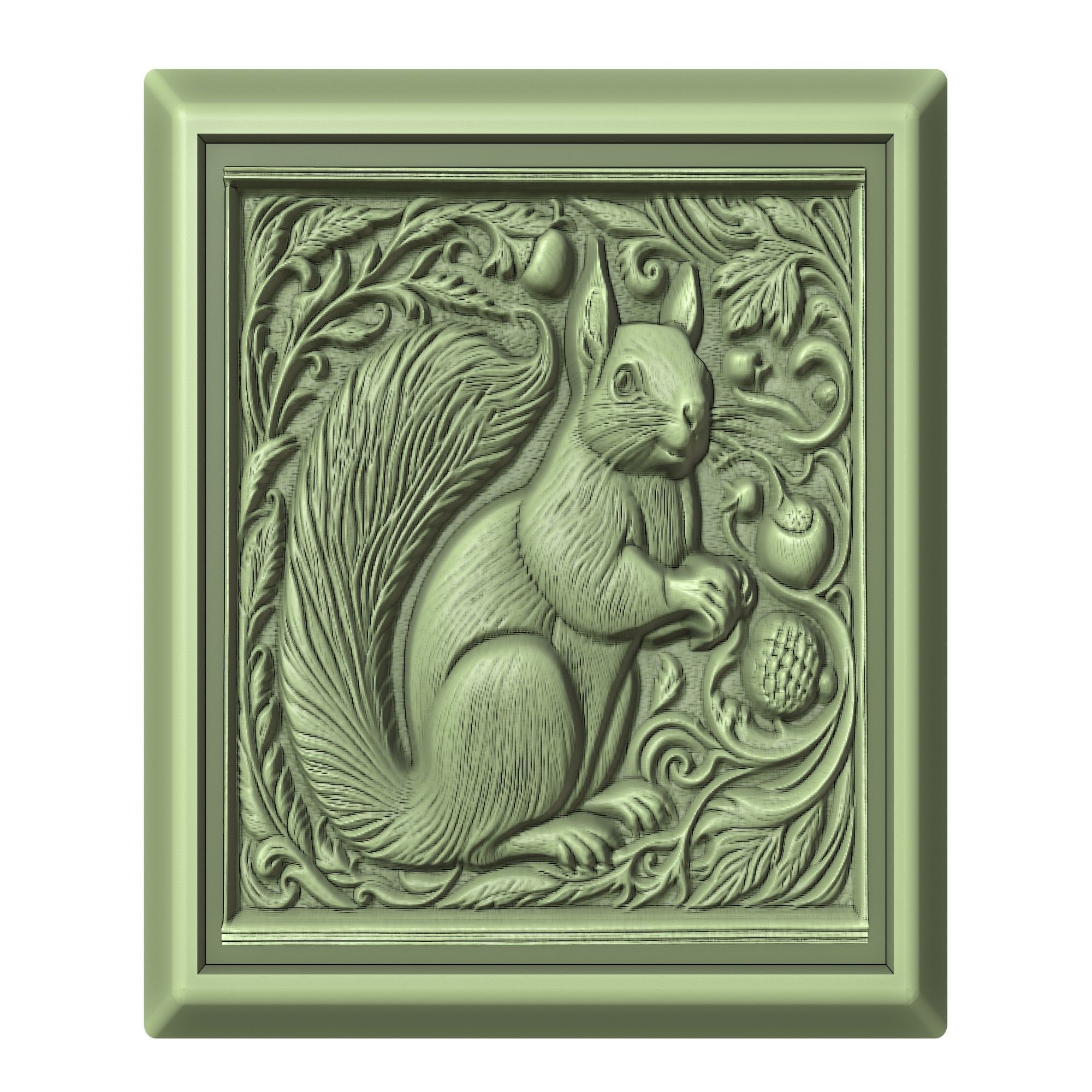 Squirrel Animal 3D print model_2