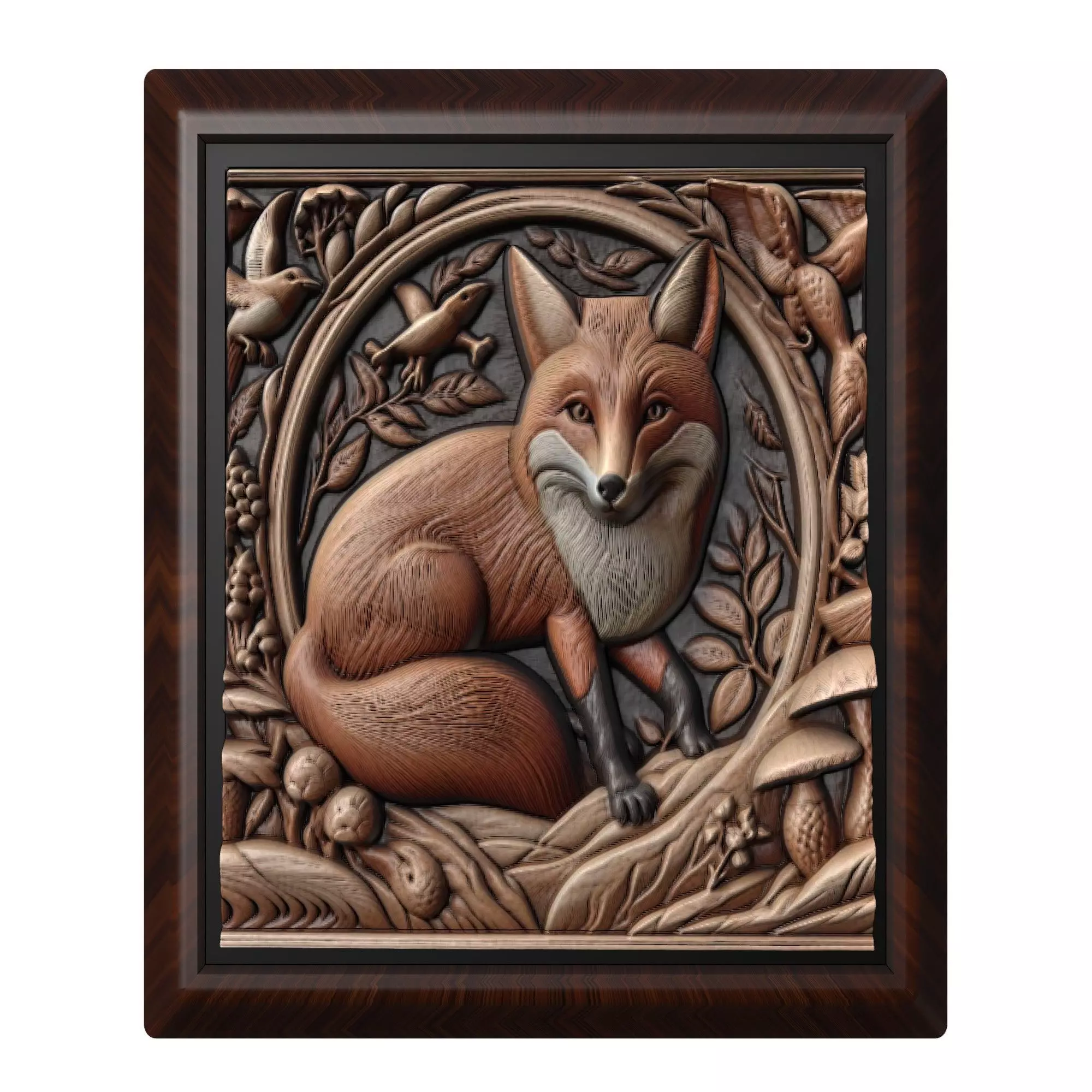 Fox Animal 3D print model_0