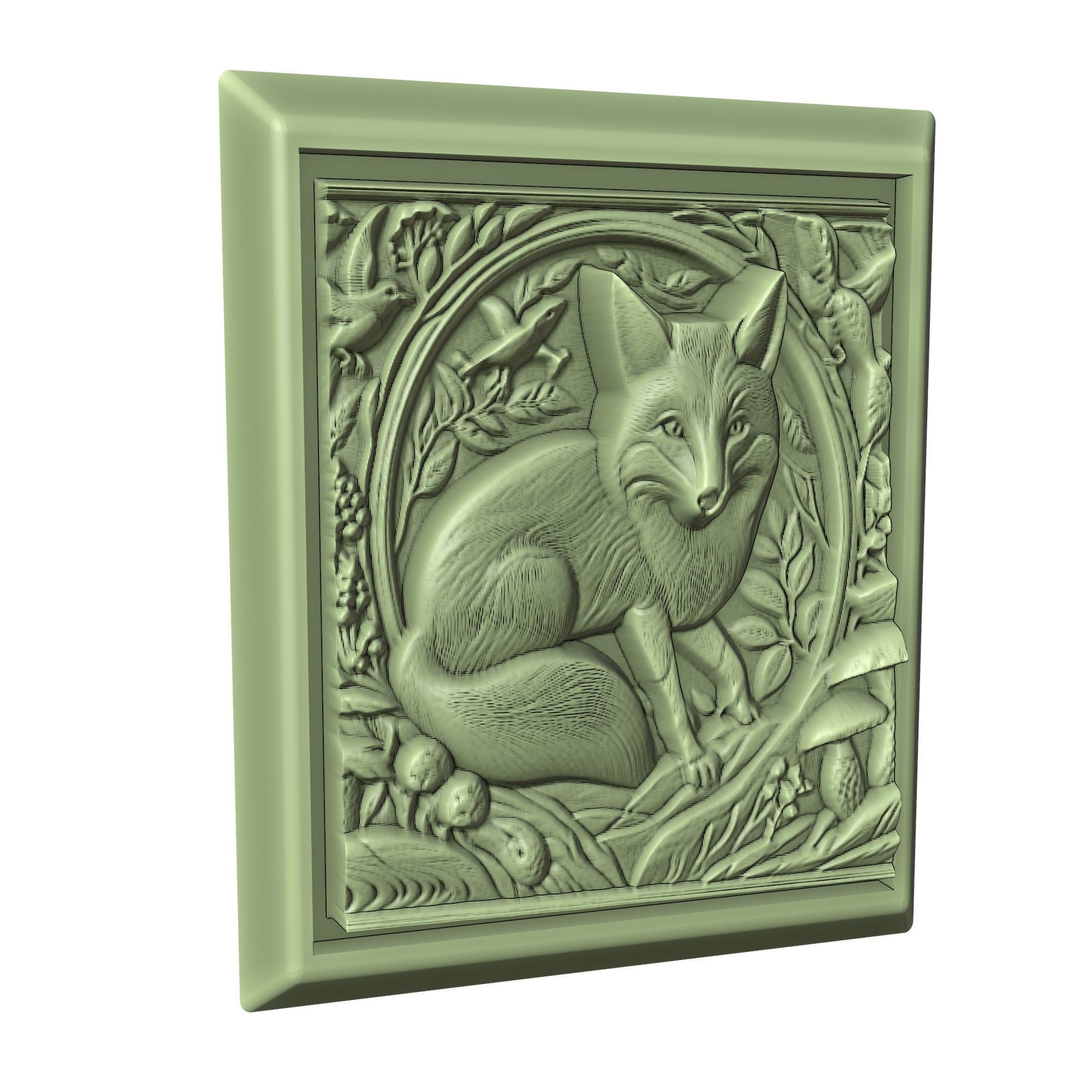 Fox Animal 3D print model_3