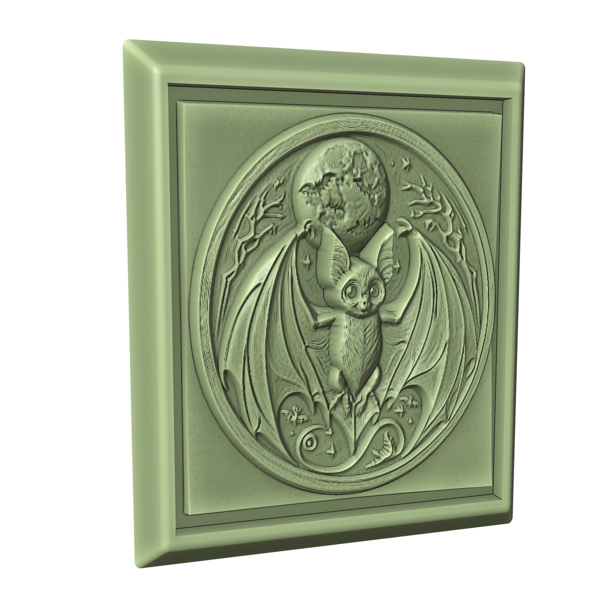 Bat Animal 3D print model_3